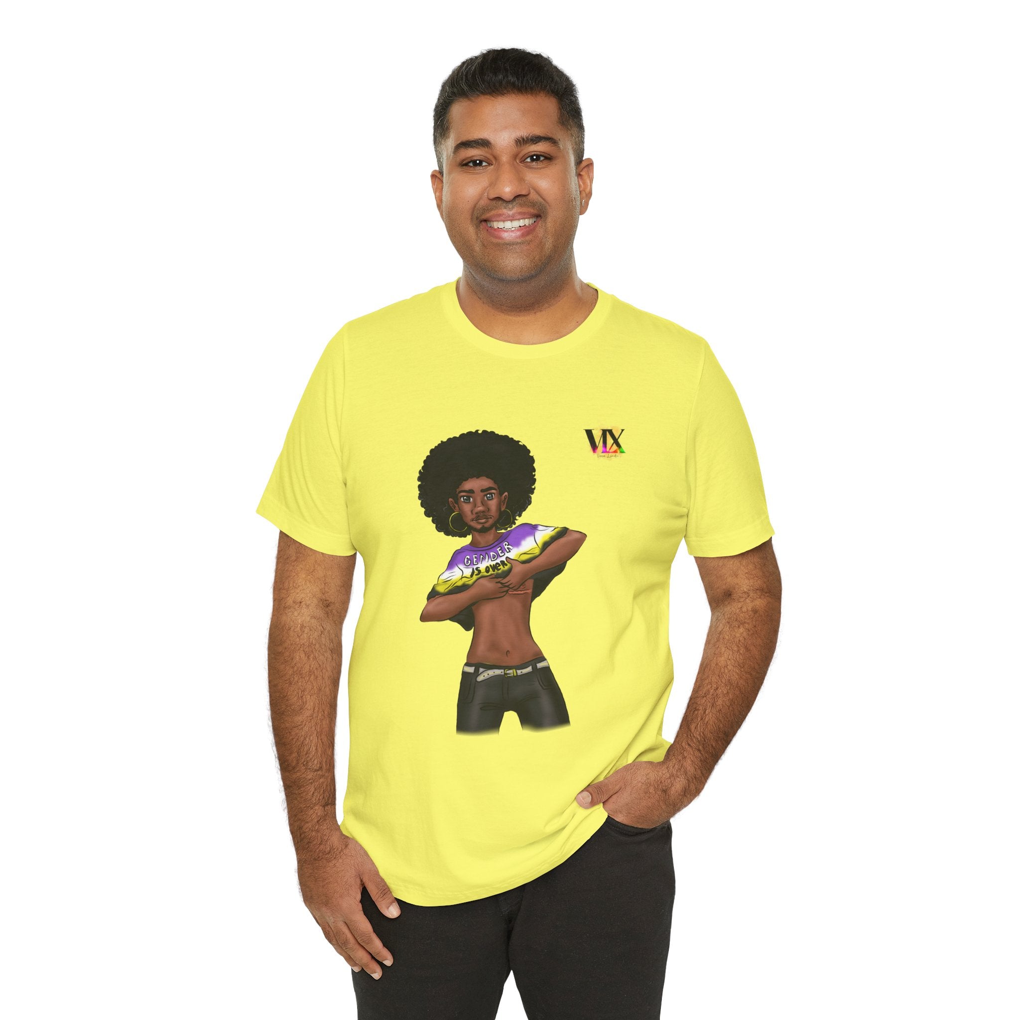 VOCE LINDX Classic Fit T‑Shirt – 100 % Airlume Cotton, Lightweight & Breathable Tee