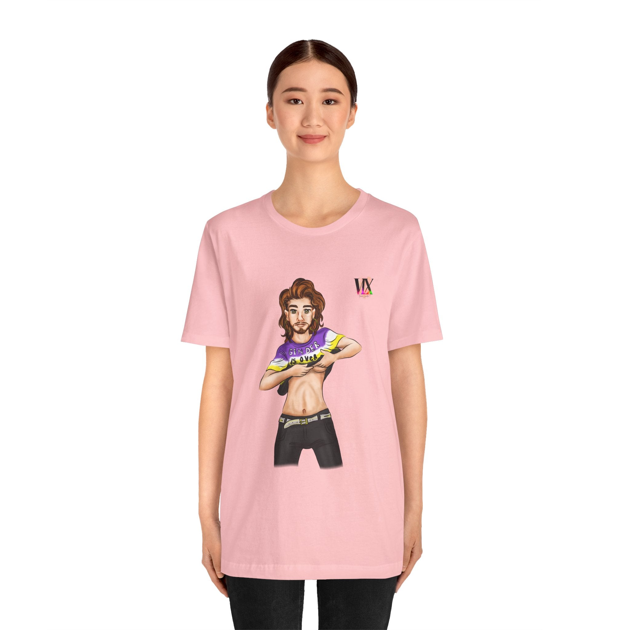 VOCE LINDX Classic Fit Cotton T‑Shirt – 100 % Airlume Combed & Ring‑Spun Cotton – Lightweight, Breathable Tee