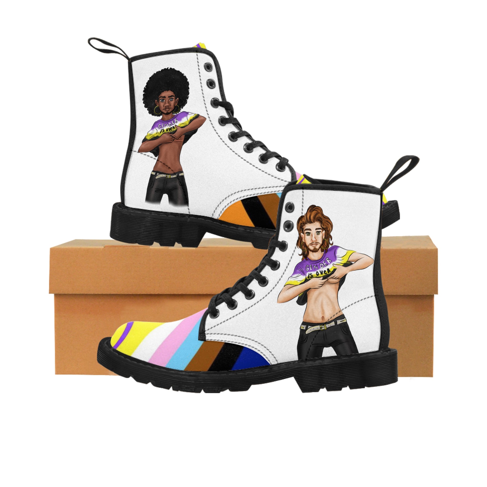 Botas de orgullo