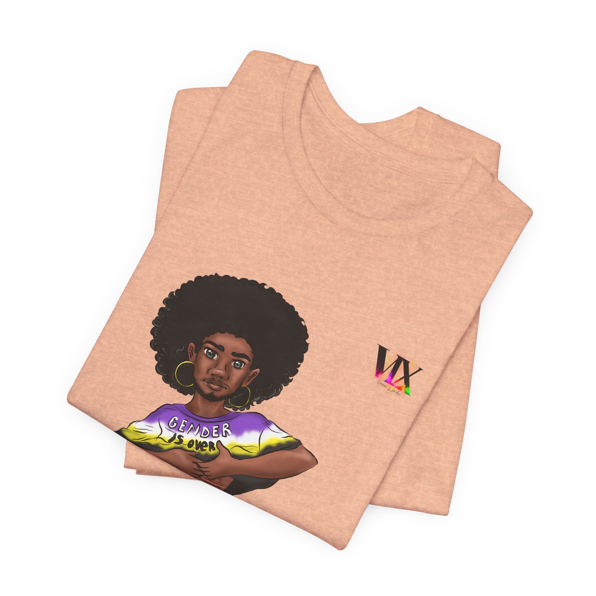 VOCE LINDX Classic Fit T‑Shirt – 100 % Airlume Cotton, Lightweight & Breathable Tee