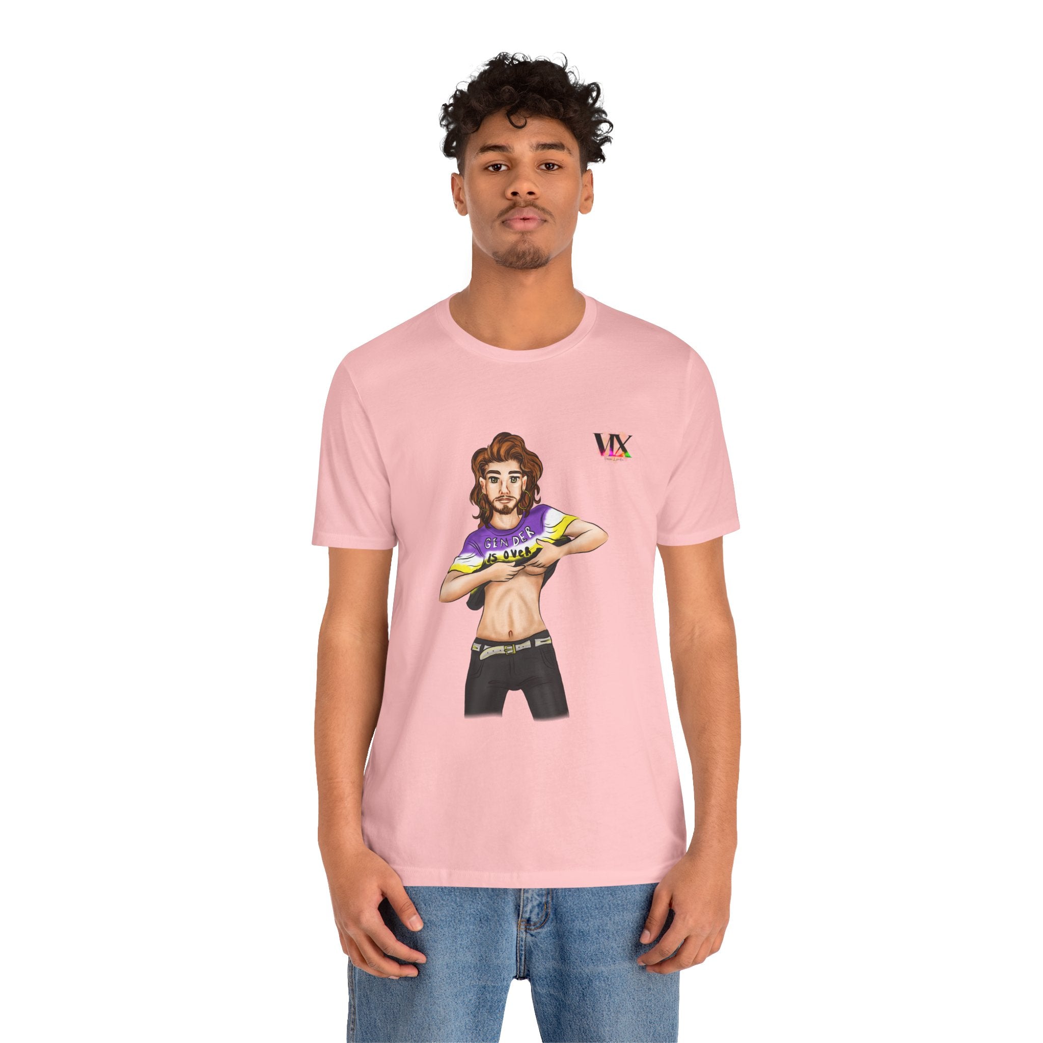 VOCE LINDX Classic Fit Cotton T‑Shirt – 100 % Airlume Combed & Ring‑Spun Cotton – Lightweight, Breathable Tee