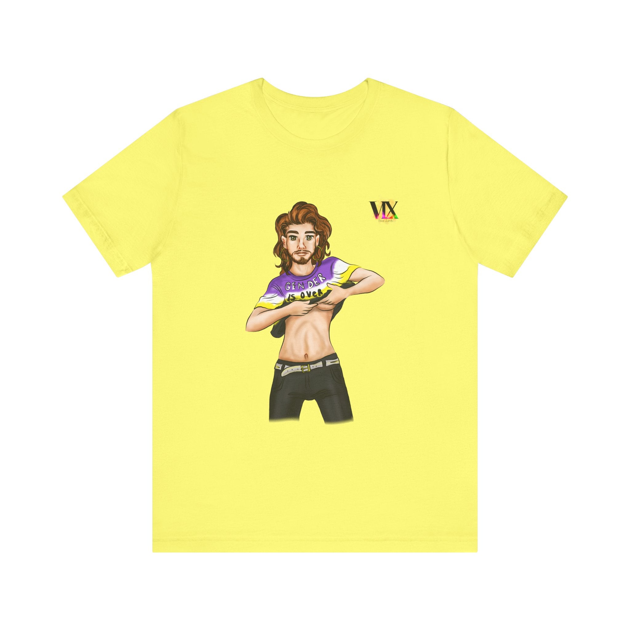 VOCE LINDX Classic Fit Cotton T‑Shirt – 100 % Airlume Combed & Ring‑Spun Cotton – Lightweight, Breathable Tee
