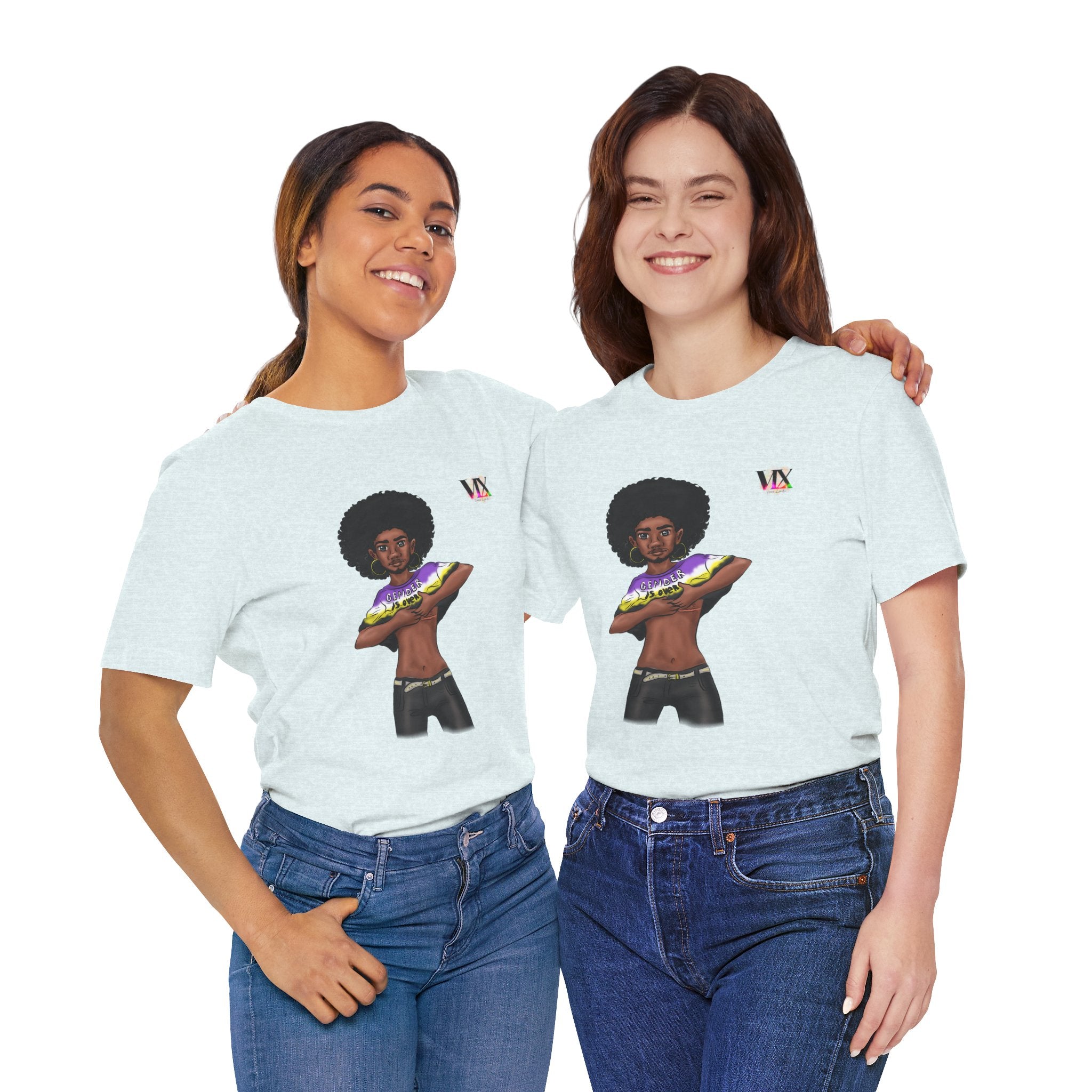 VOCE LINDX Classic Fit T‑Shirt – 100 % Airlume Cotton, Lightweight & Breathable Tee