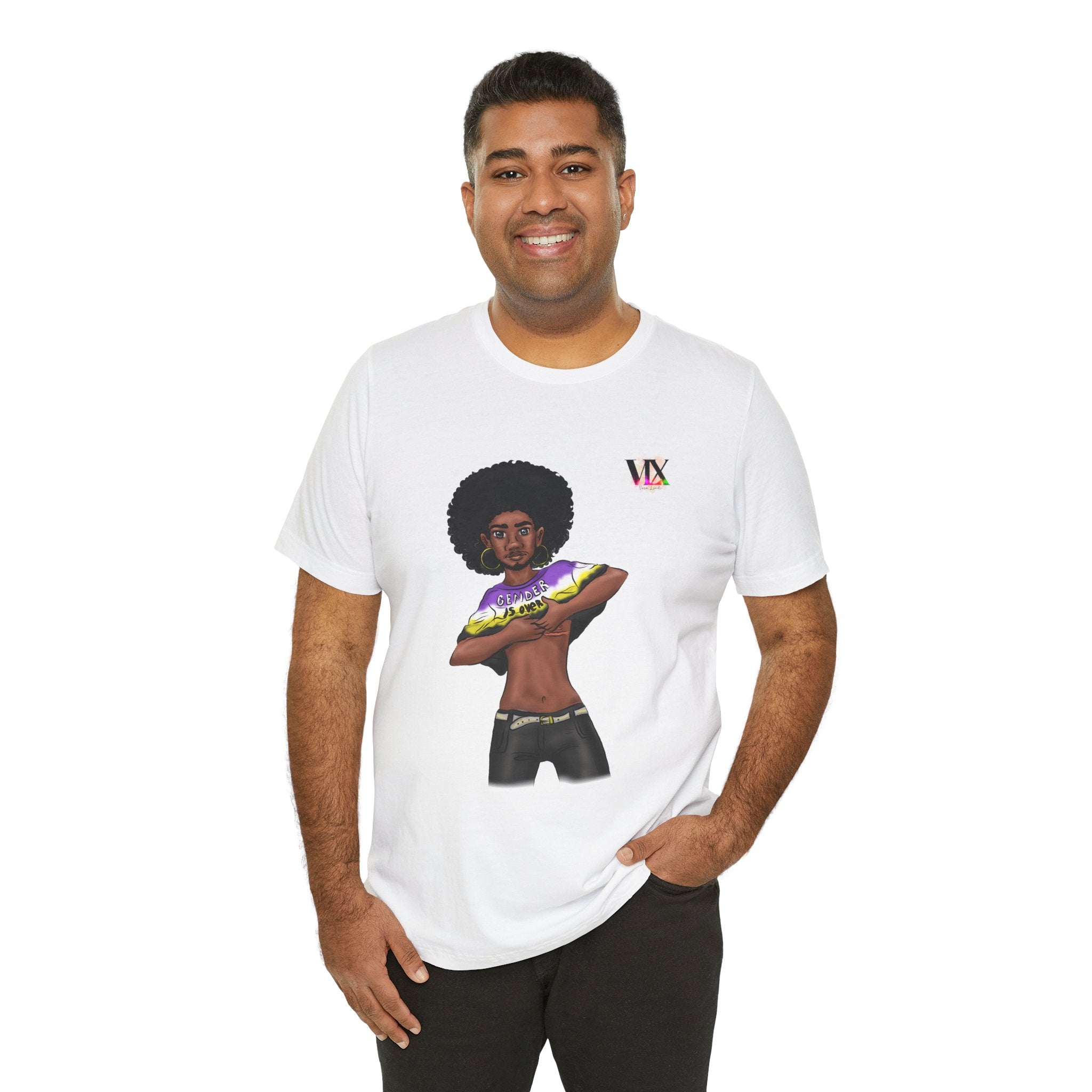VOCE LINDX Classic Fit T‑Shirt – 100 % Airlume Cotton, Lightweight & Breathable Tee
