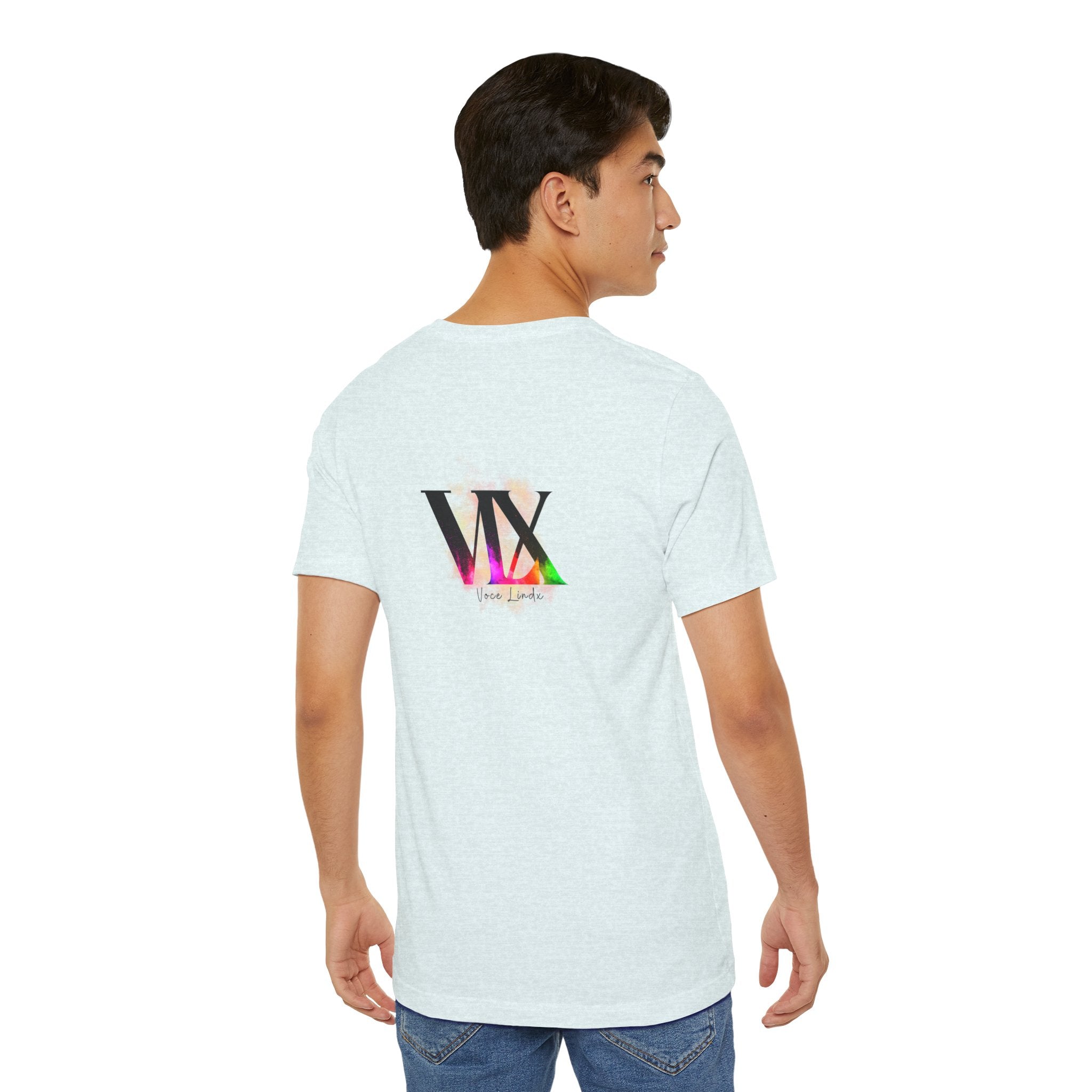 VOCE LINDX Classic Fit T‑Shirt – 100 % Airlume Cotton, Lightweight & Breathable Tee