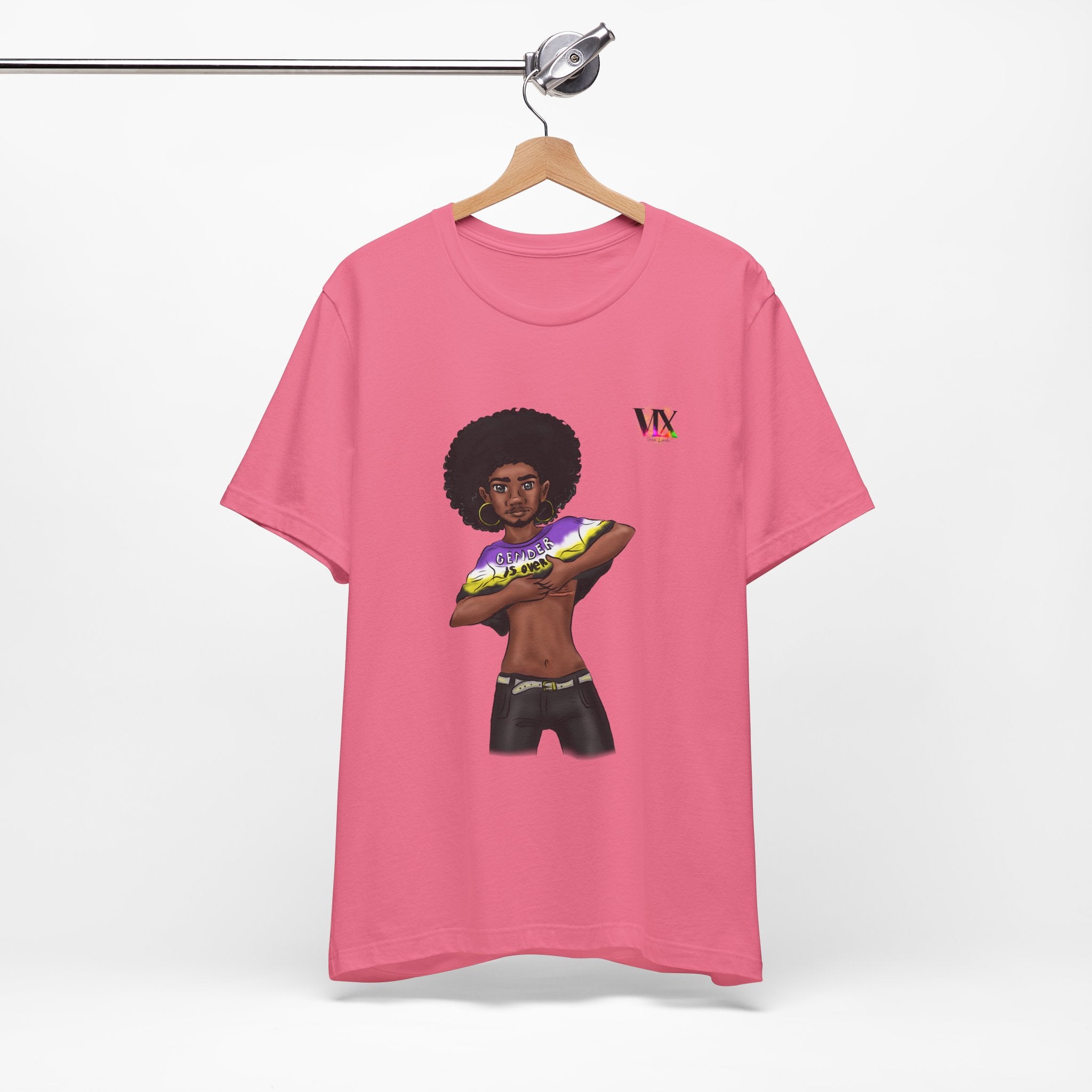VOCE LINDX Classic Fit T‑Shirt – 100 % Airlume Cotton, Lightweight & Breathable Tee