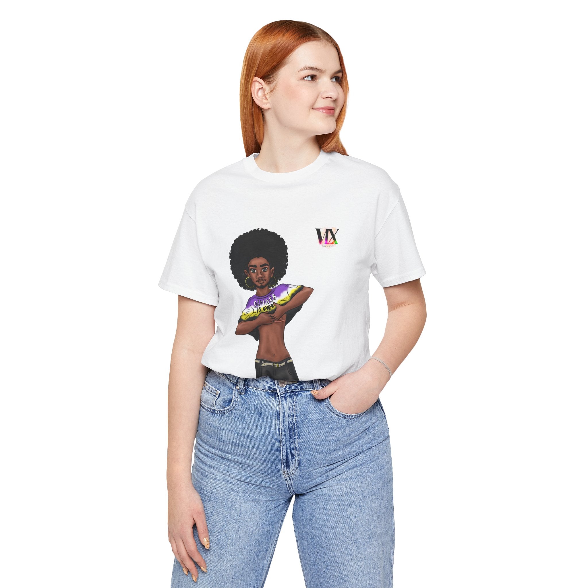 VOCE LINDX Classic Fit T‑Shirt – 100 % Airlume Cotton, Lightweight & Breathable Tee