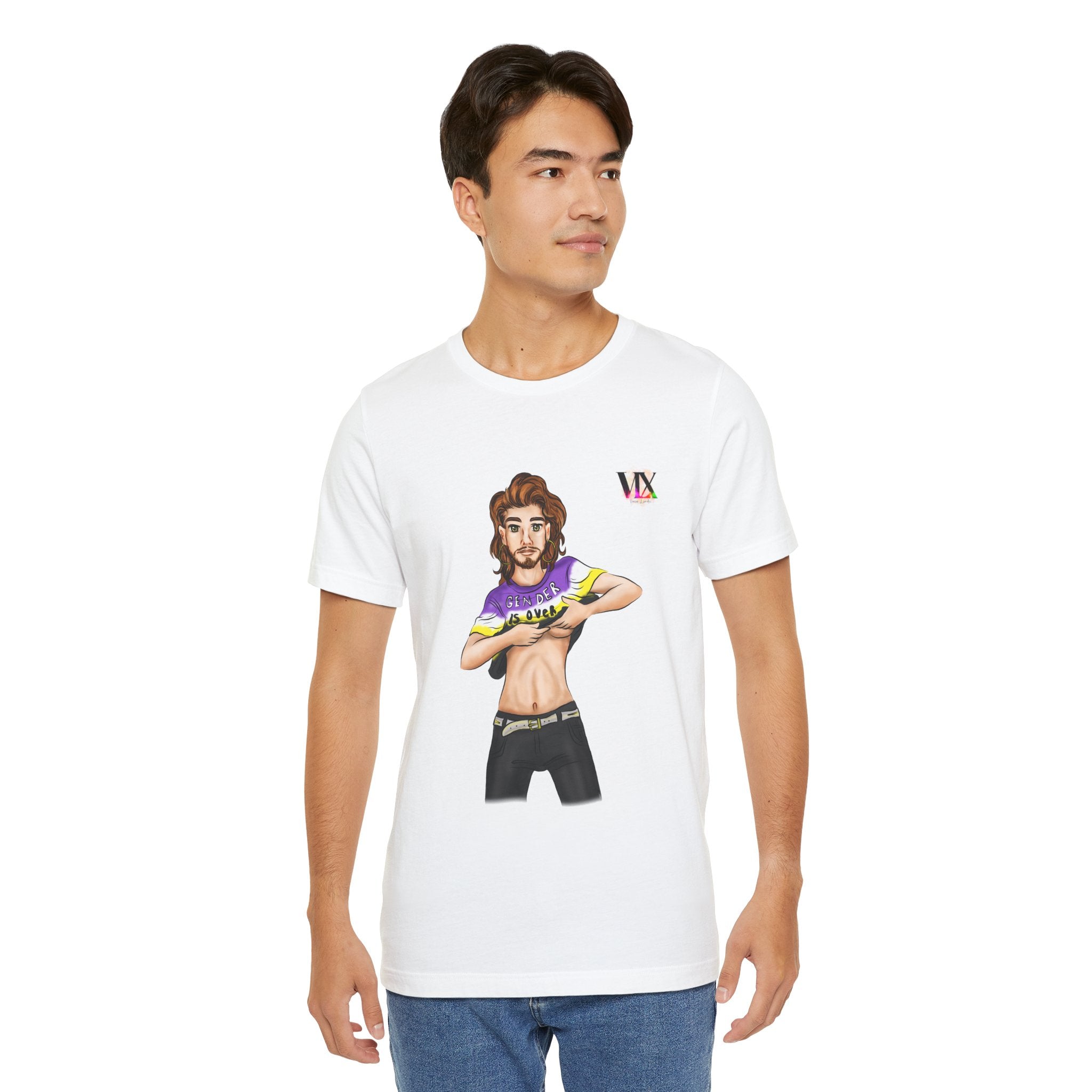 VOCE LINDX Classic Fit Cotton T‑Shirt – 100 % Airlume Combed & Ring‑Spun Cotton – Lightweight, Breathable Tee