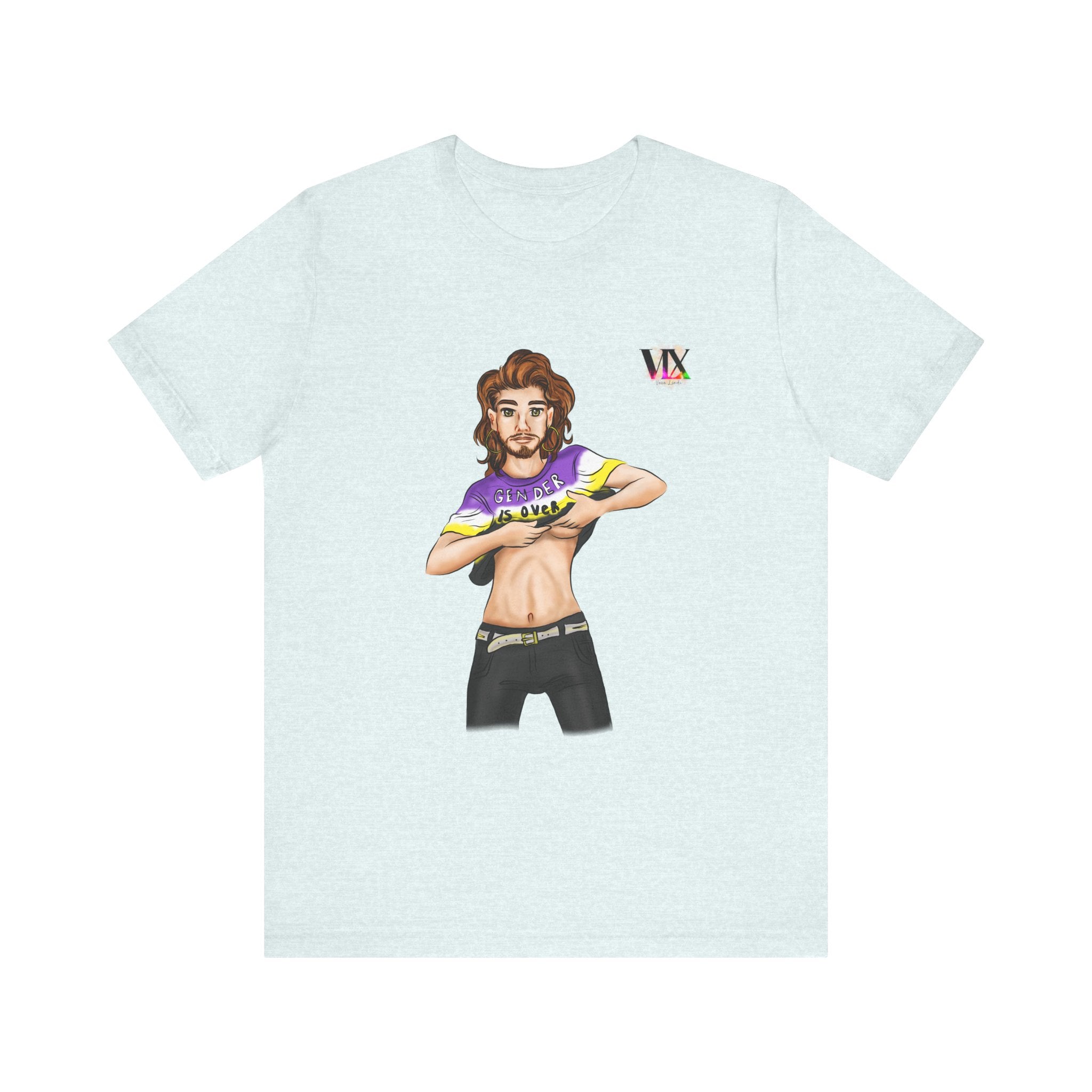 VOCE LINDX Classic Fit Cotton T‑Shirt – 100 % Airlume Combed & Ring‑Spun Cotton – Lightweight, Breathable Tee