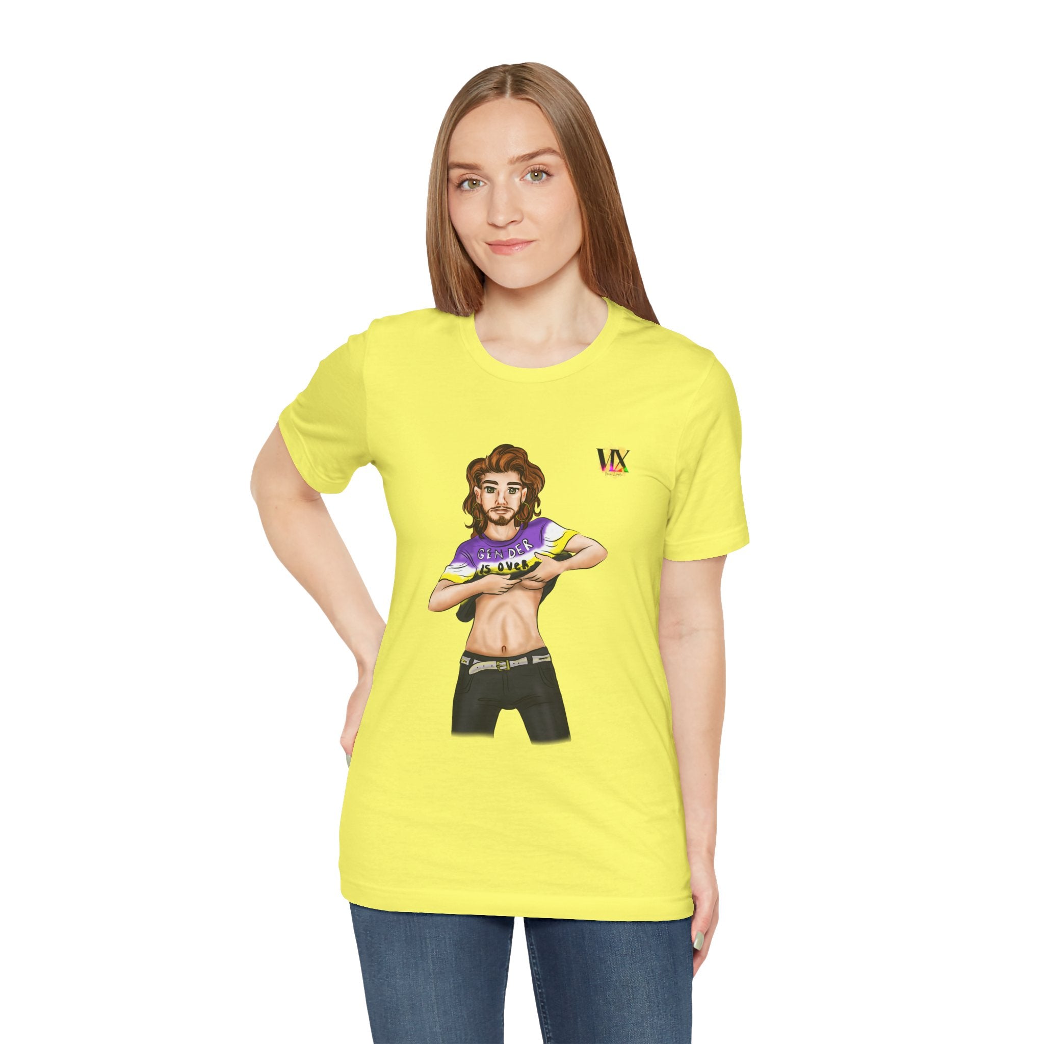 VOCE LINDX Classic Fit Cotton T‑Shirt – 100 % Airlume Combed & Ring‑Spun Cotton – Lightweight, Breathable Tee