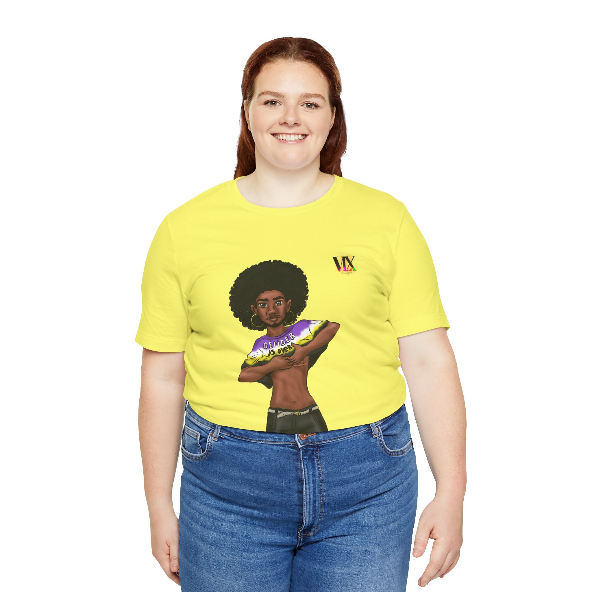 VOCE LINDX Classic Fit T‑Shirt – 100 % Airlume Cotton, Lightweight & Breathable Tee