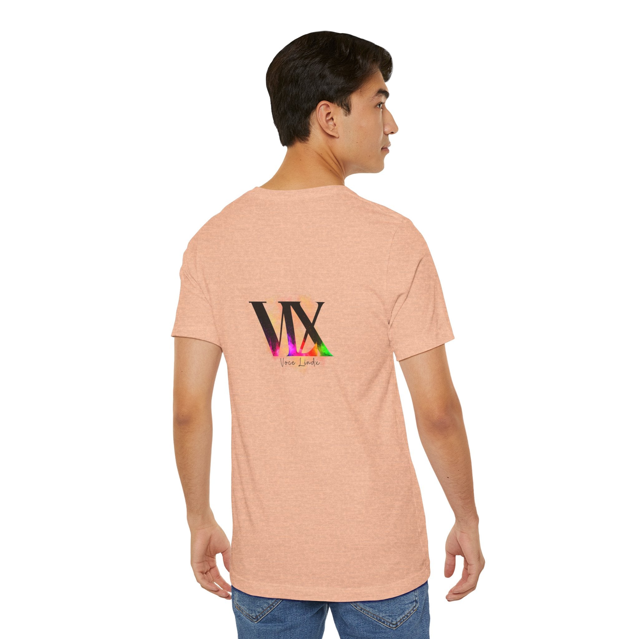 VOCE LINDX Classic Fit Cotton T‑Shirt – 100 % Airlume Combed & Ring‑Spun Cotton – Lightweight, Breathable Tee