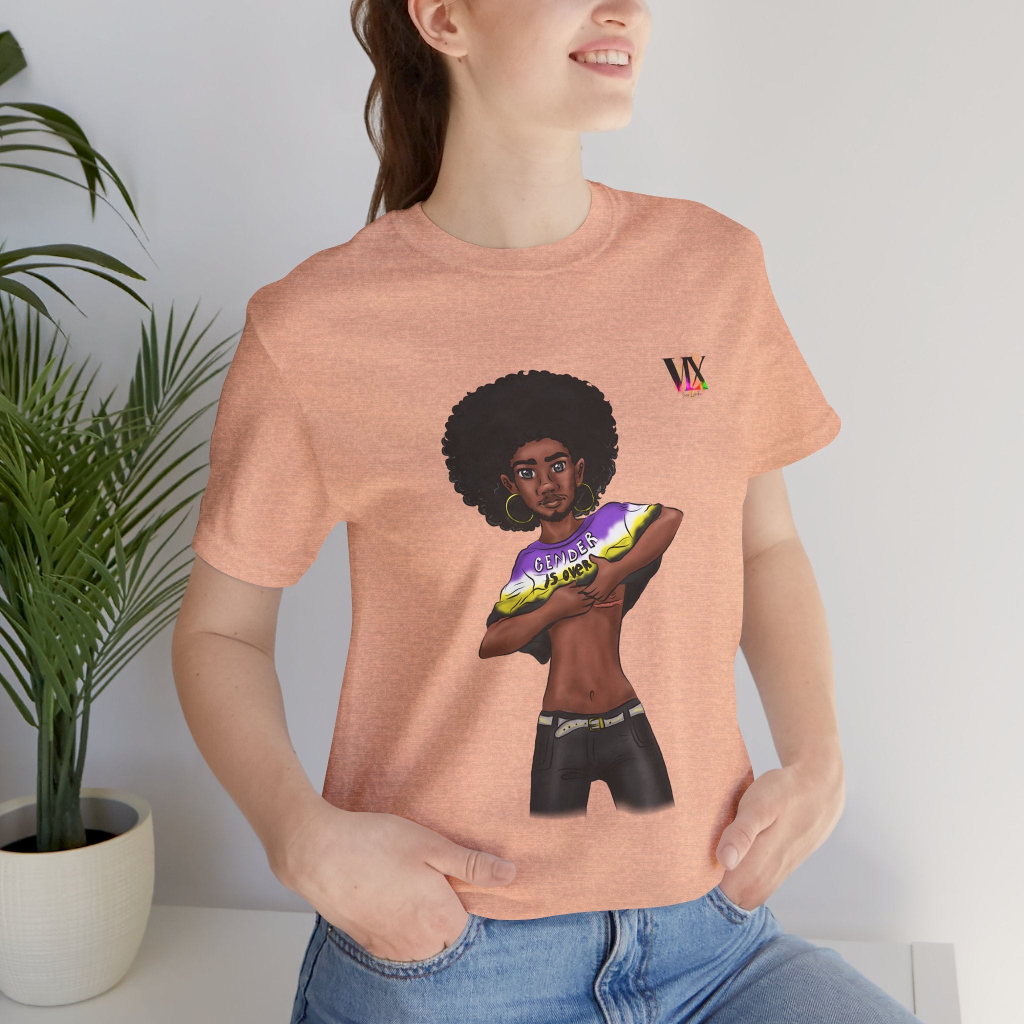 VOCE LINDX Classic Fit T‑Shirt – 100 % Airlume Cotton, Lightweight & Breathable Tee