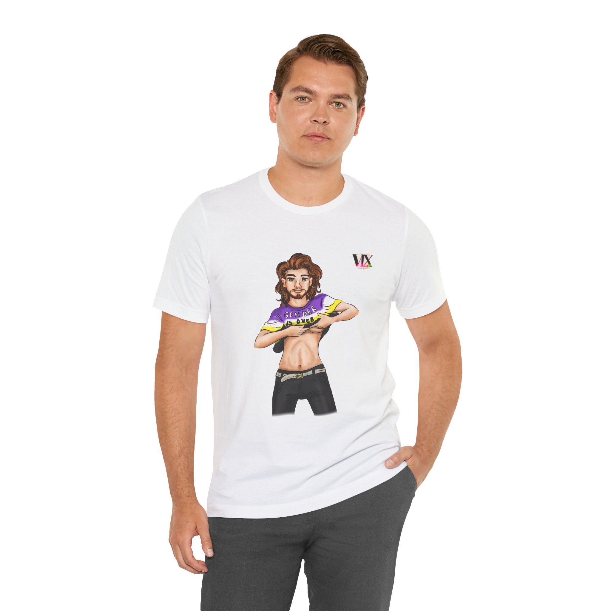 VOCE LINDX Classic Fit Cotton T‑Shirt – 100 % Airlume Combed & Ring‑Spun Cotton – Lightweight, Breathable Tee