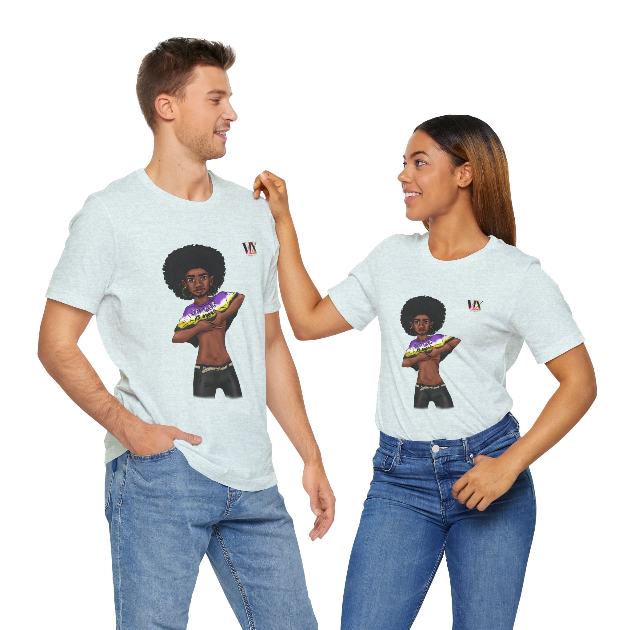 VOCE LINDX Classic Fit T‑Shirt – 100 % Airlume Cotton, Lightweight & Breathable Tee