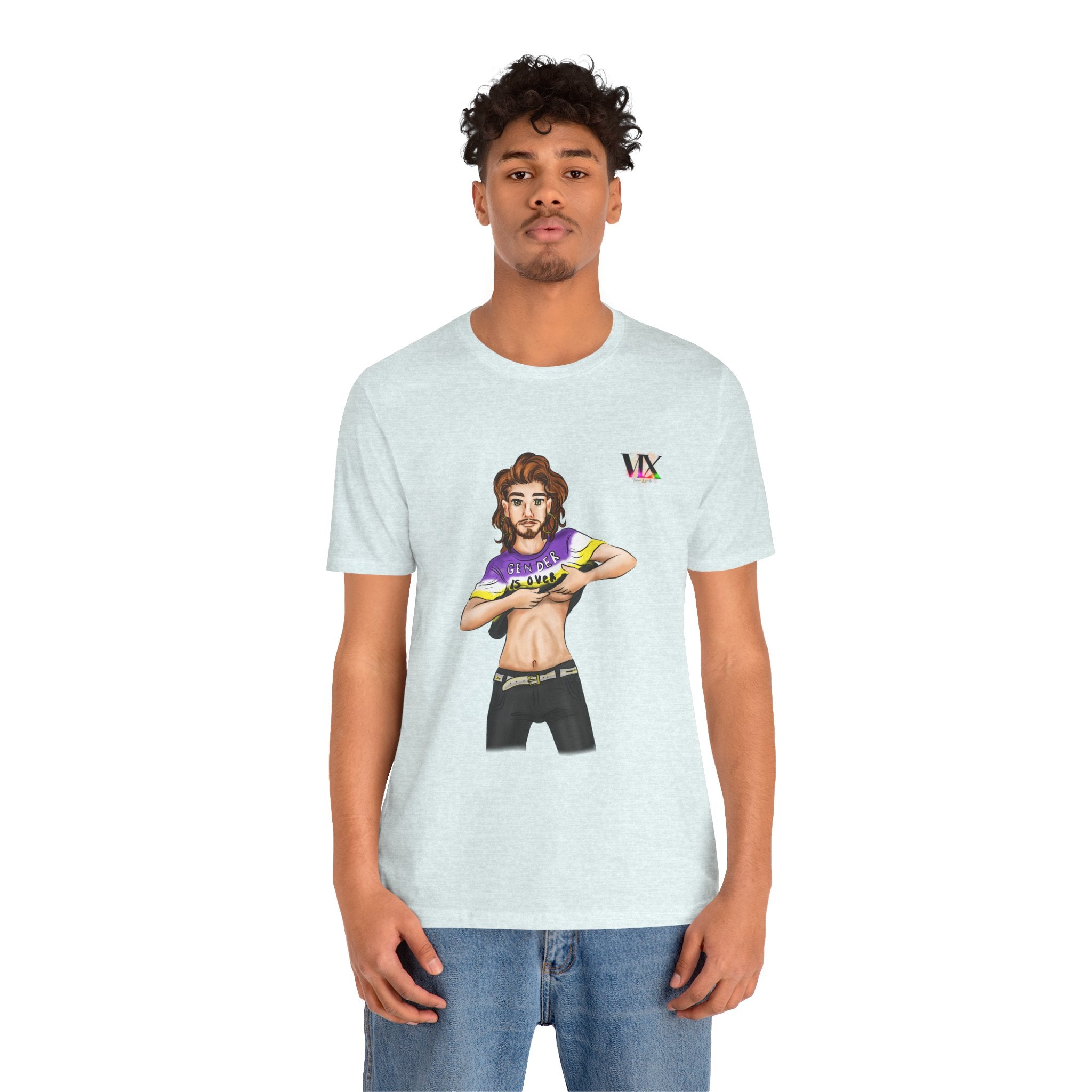 VOCE LINDX Classic Fit Cotton T‑Shirt – 100 % Airlume Combed & Ring‑Spun Cotton – Lightweight, Breathable Tee