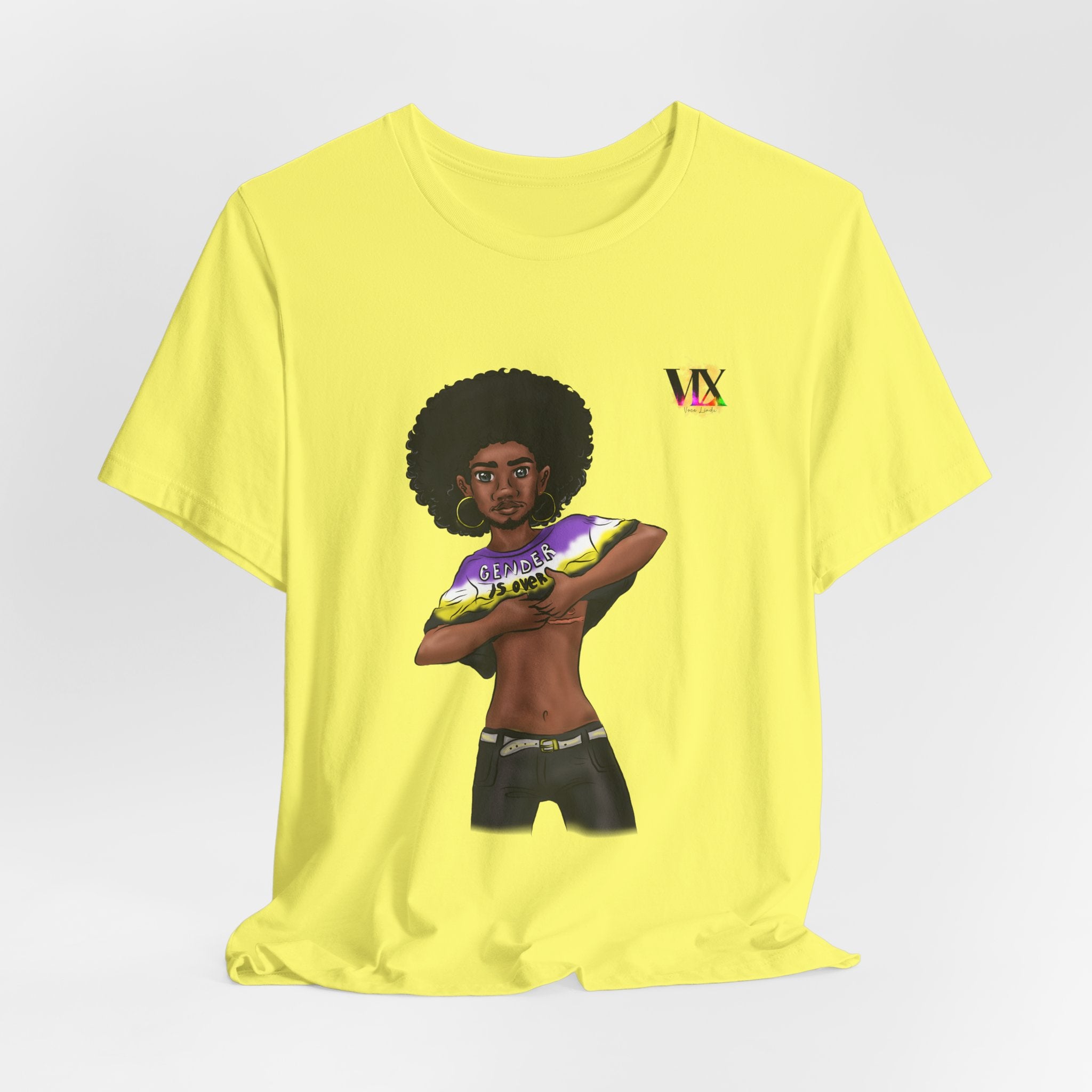 VOCE LINDX Classic Fit T‑Shirt – 100 % Airlume Cotton, Lightweight & Breathable Tee