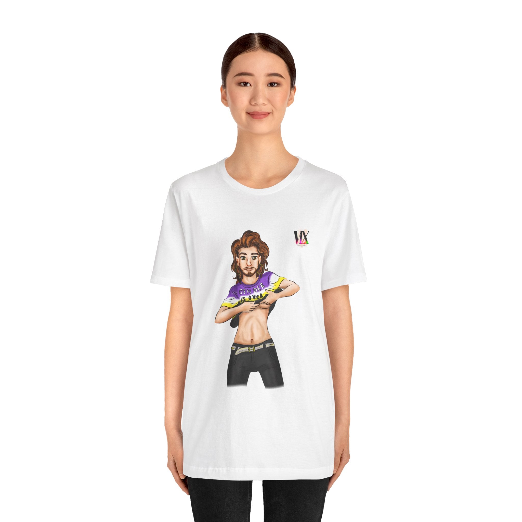 VOCE LINDX Classic Fit Cotton T‑Shirt – 100 % Airlume Combed & Ring‑Spun Cotton – Lightweight, Breathable Tee