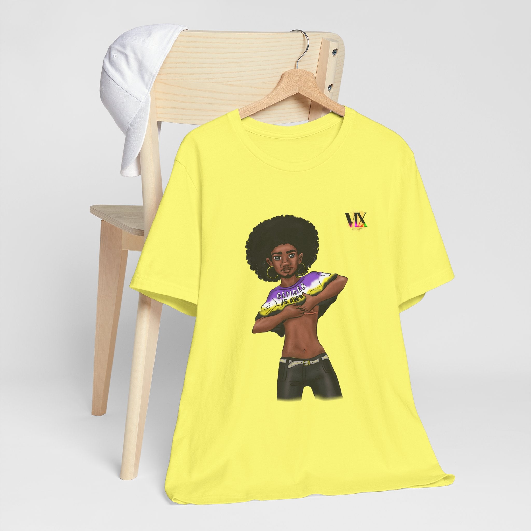 VOCE LINDX Classic Fit T‑Shirt – 100 % Airlume Cotton, Lightweight & Breathable Tee