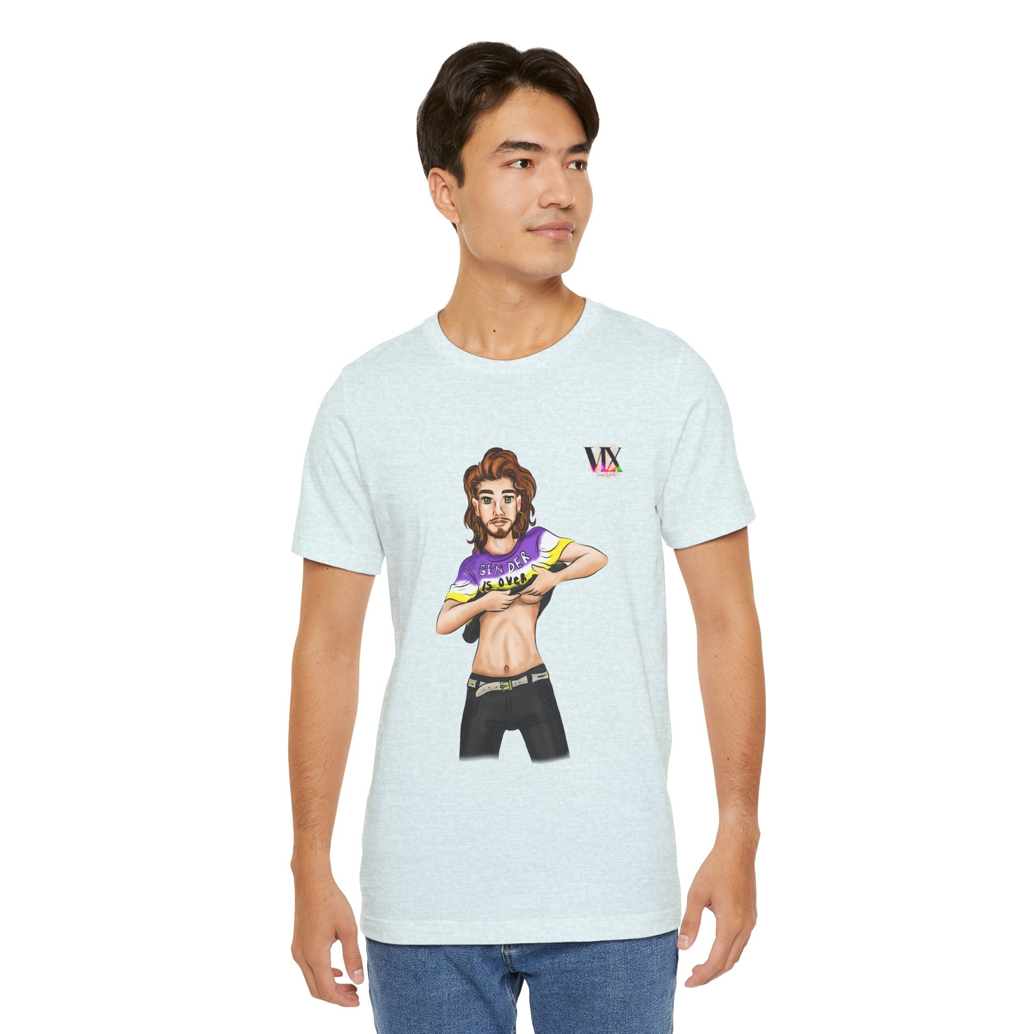 VOCE LINDX Classic Fit Cotton T‑Shirt – 100 % Airlume Combed & Ring‑Spun Cotton – Lightweight, Breathable Tee