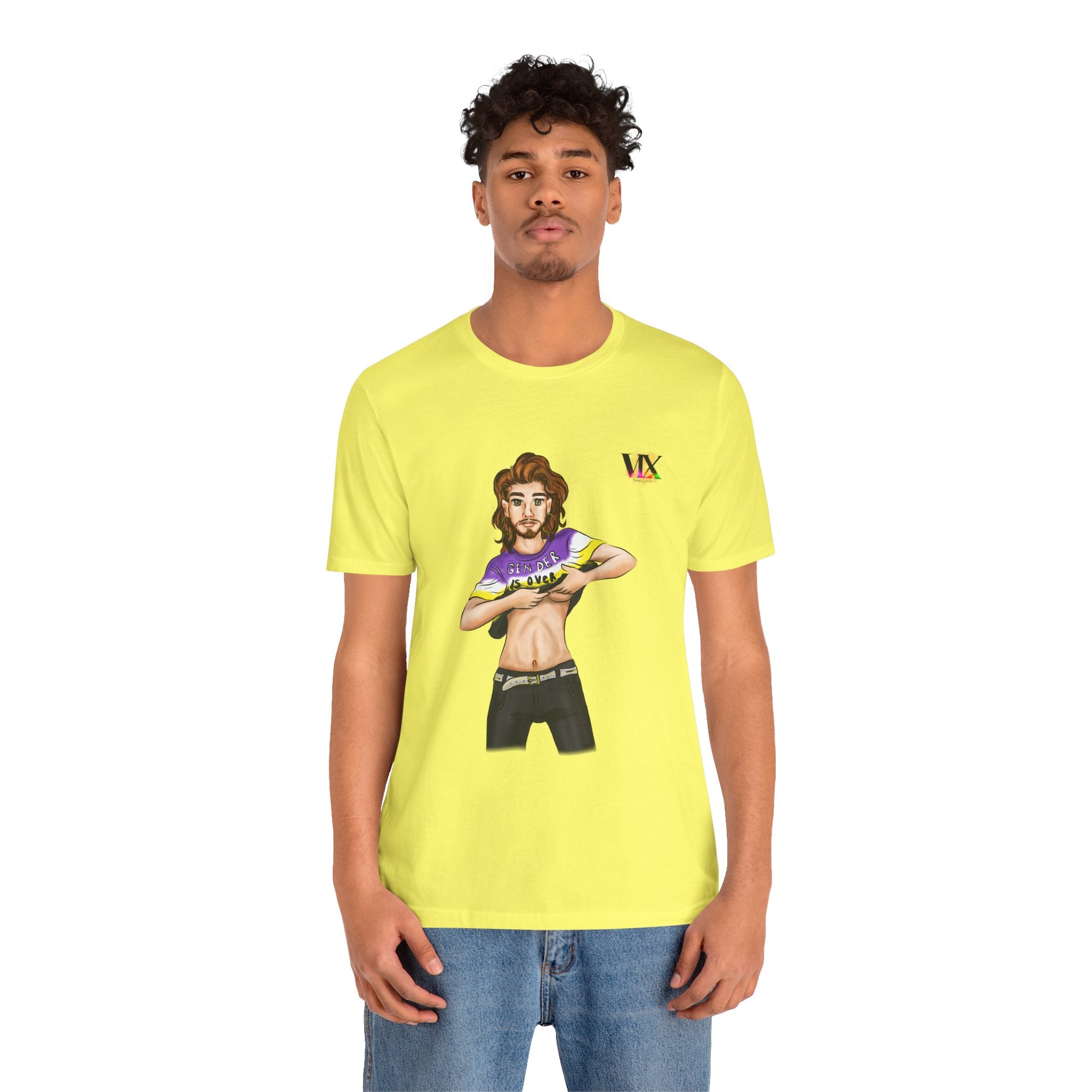 VOCE LINDX Classic Fit Cotton T‑Shirt – 100 % Airlume Combed & Ring‑Spun Cotton – Lightweight, Breathable Tee
