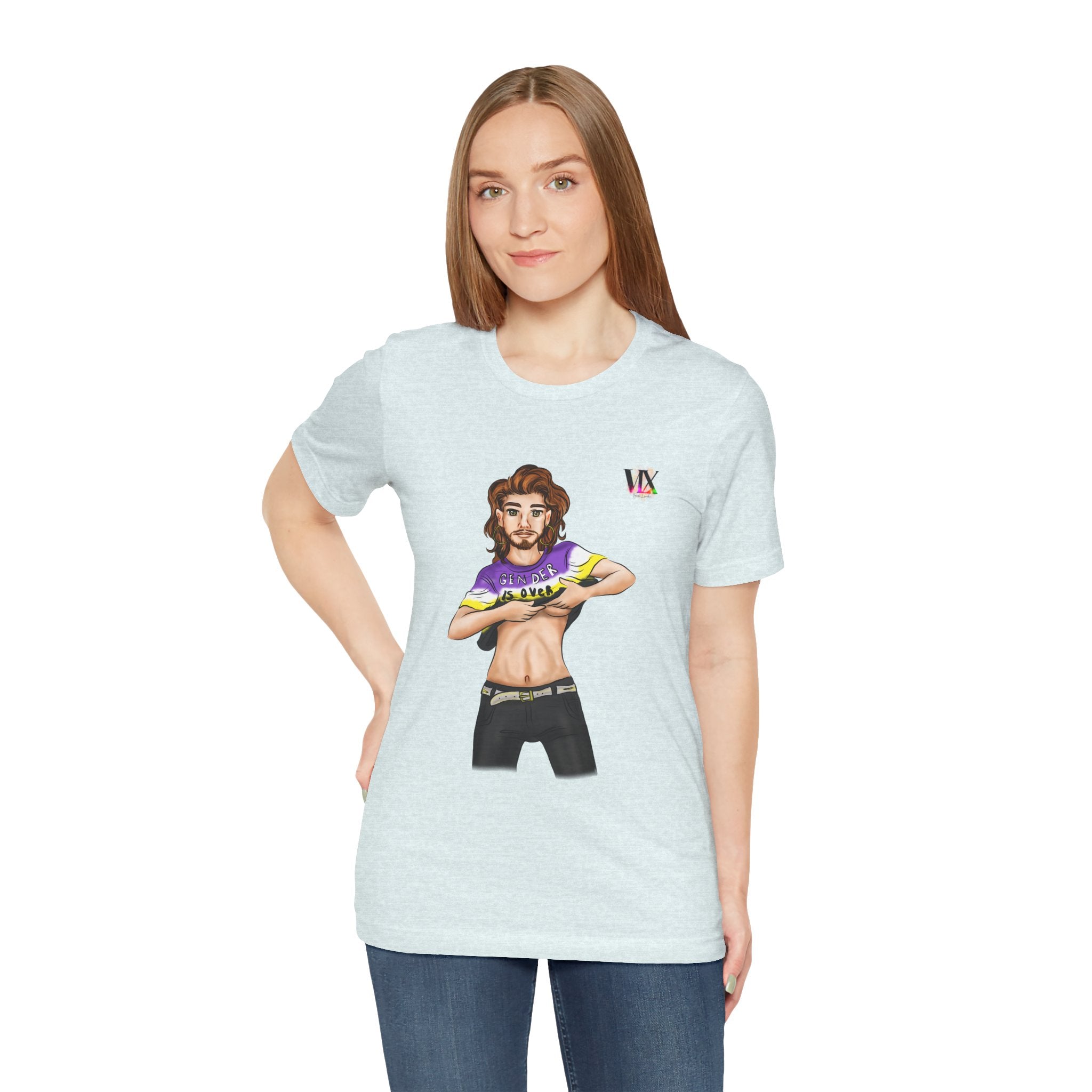VOCE LINDX Classic Fit Cotton T‑Shirt – 100 % Airlume Combed & Ring‑Spun Cotton – Lightweight, Breathable Tee