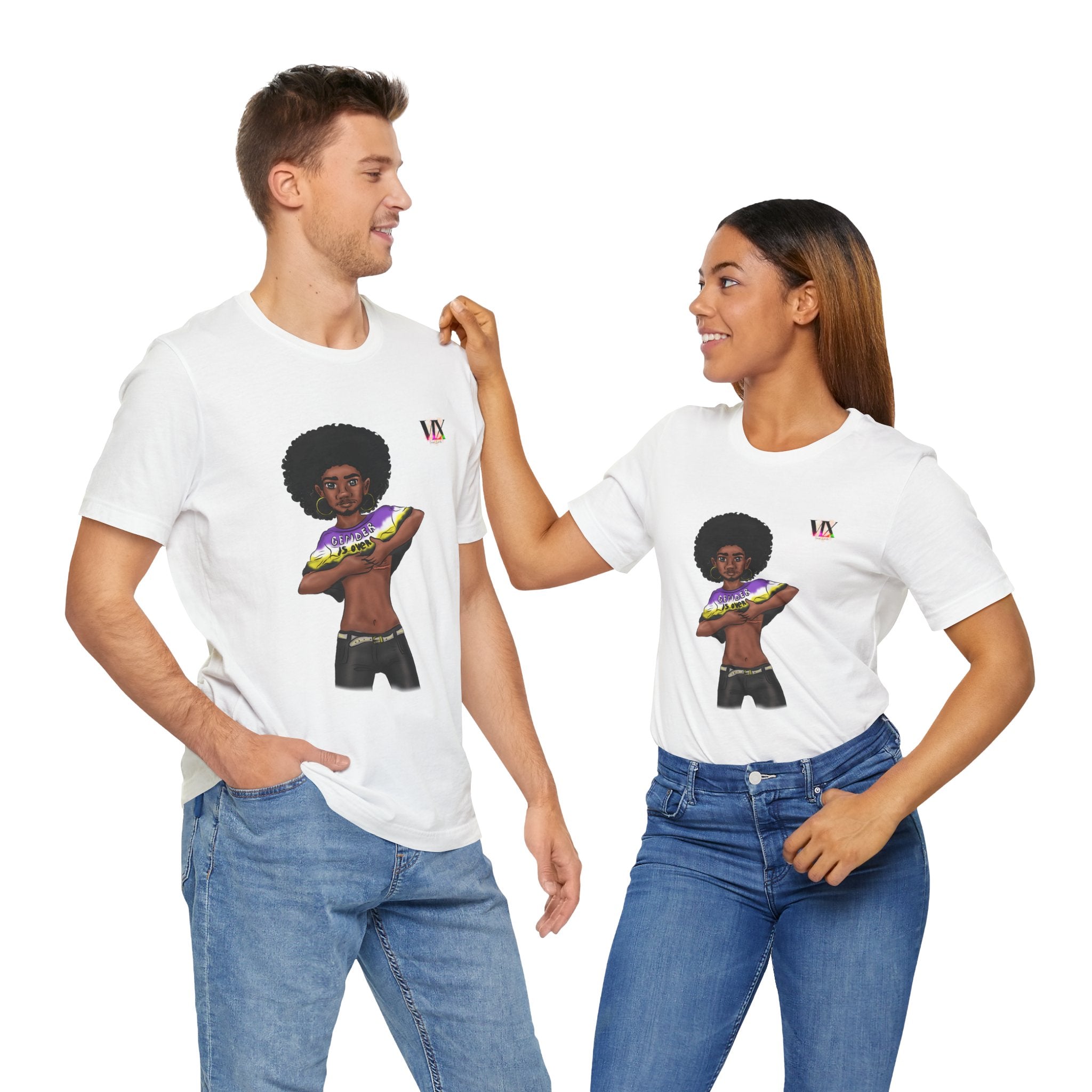 VOCE LINDX Classic Fit T‑Shirt – 100 % Airlume Cotton, Lightweight & Breathable Tee