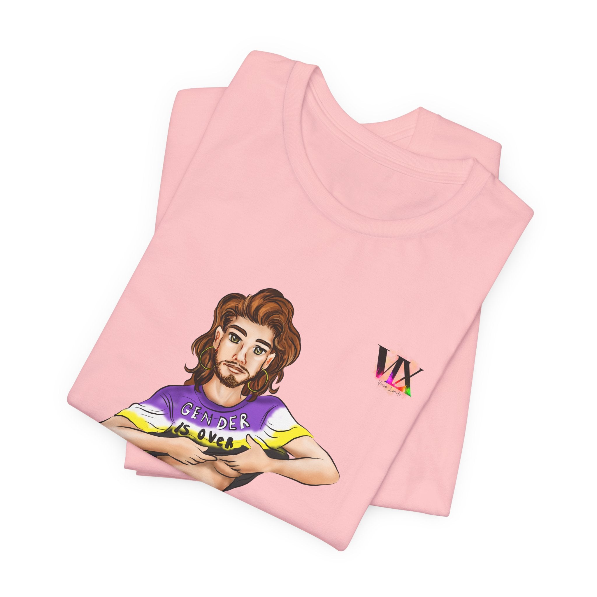 VOCE LINDX Classic Fit Cotton T‑Shirt – 100 % Airlume Combed & Ring‑Spun Cotton – Lightweight, Breathable Tee