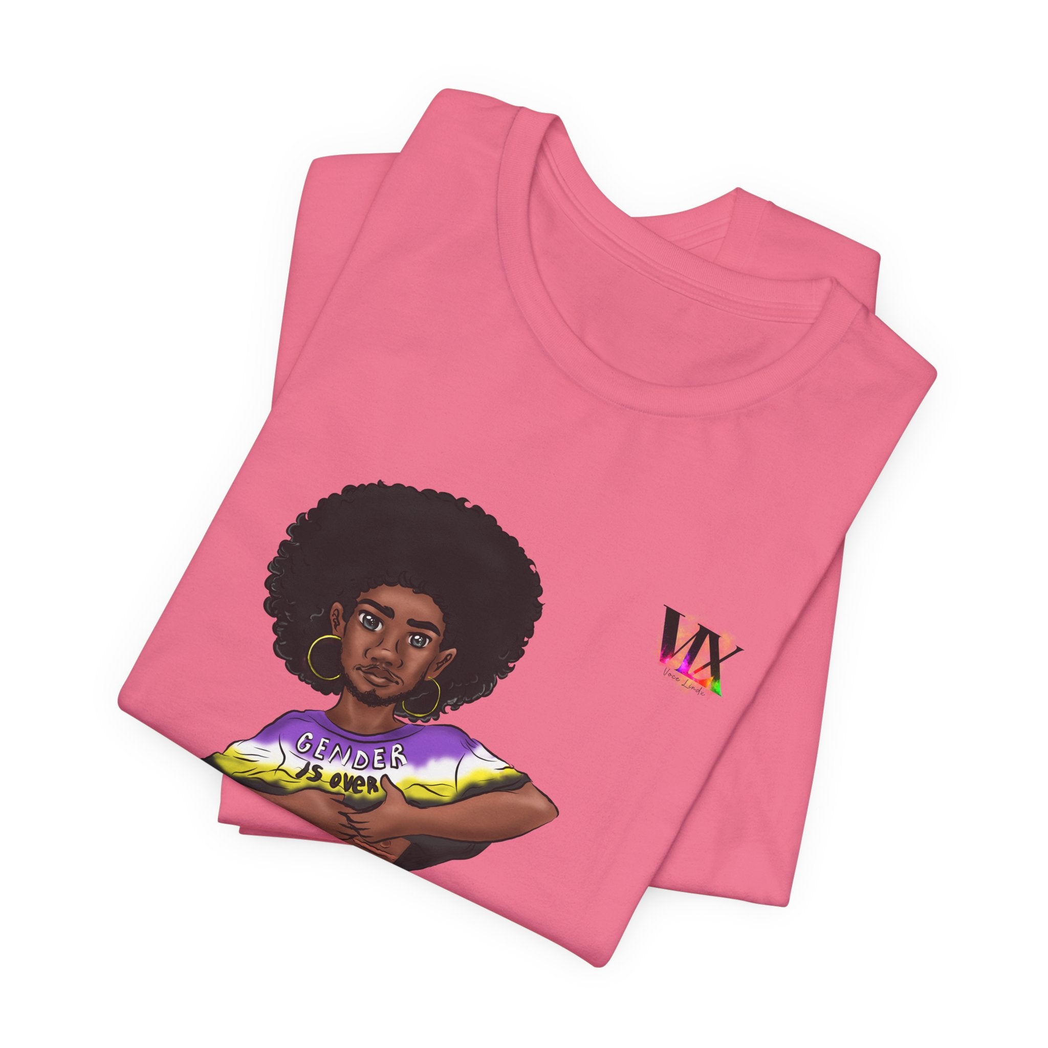 VOCE LINDX Classic Fit T‑Shirt – 100 % Airlume Cotton, Lightweight & Breathable Tee