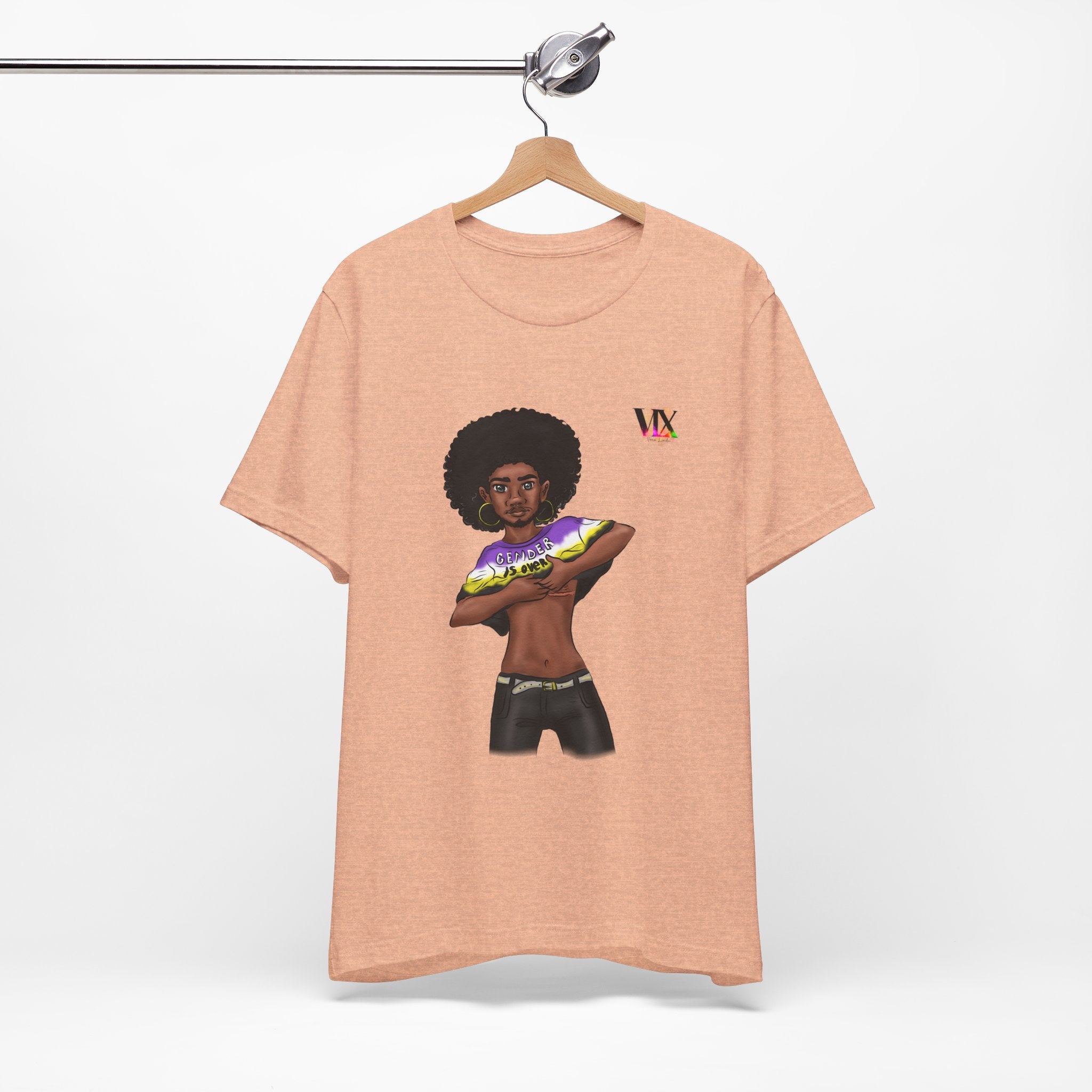 VOCE LINDX Classic Fit T‑Shirt – 100 % Airlume Cotton, Lightweight & Breathable Tee