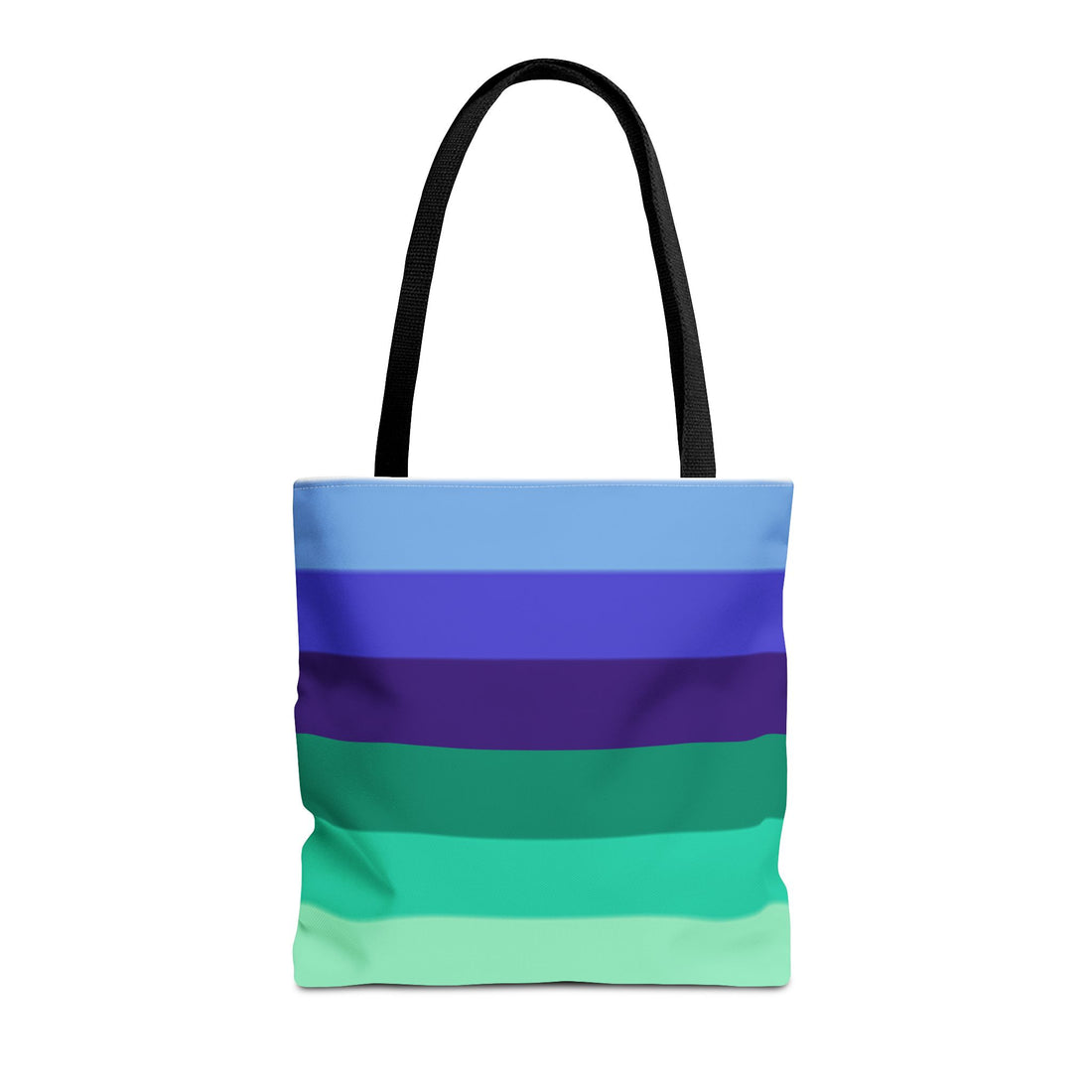 Gay Pride Flag Tote Bag – Durable Polyester, Multiple Sizes & Handle Colors | Inclusive LGBTQIA+ Accessory | Voce Lindx