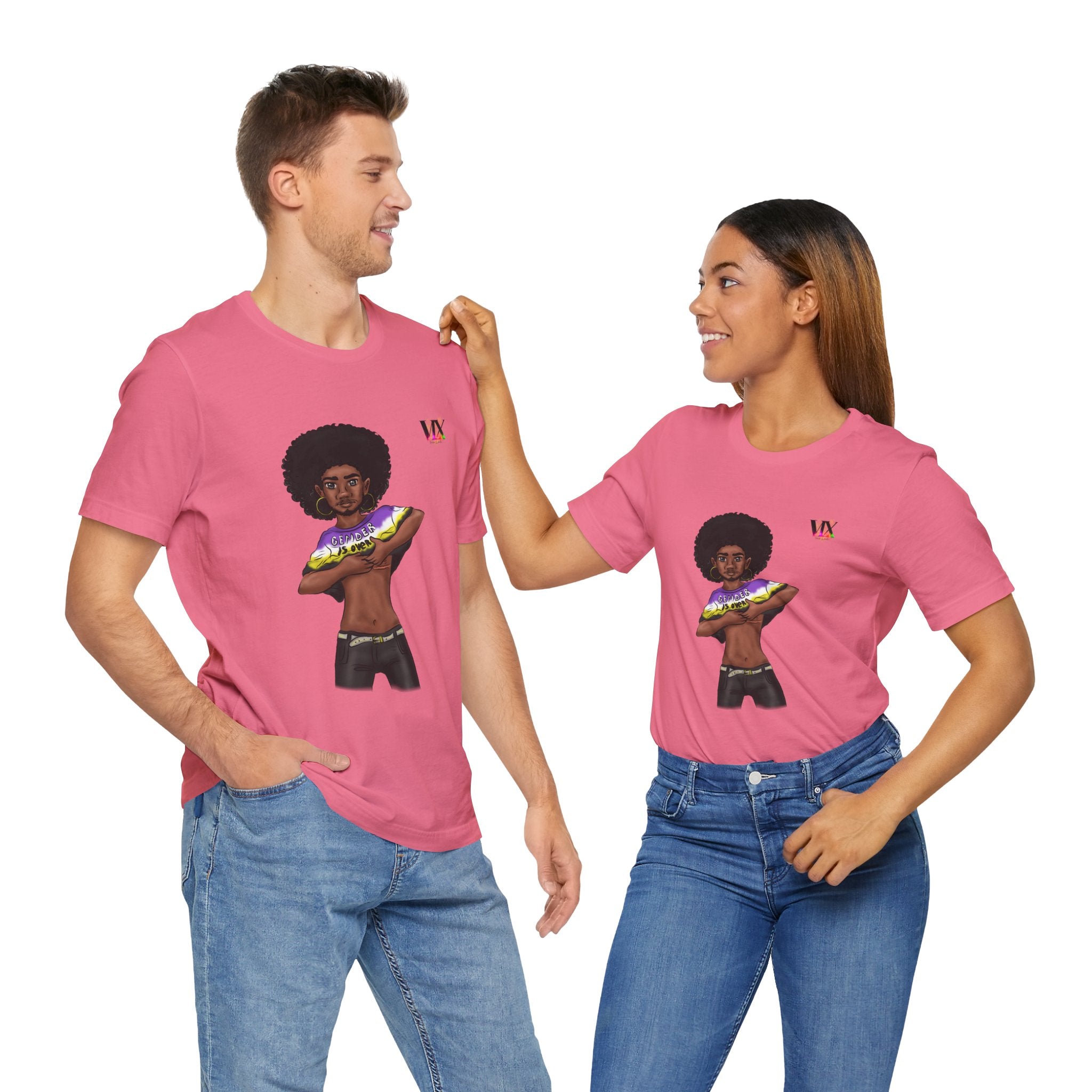 VOCE LINDX Classic Fit T‑Shirt – 100 % Airlume Cotton, Lightweight & Breathable Tee