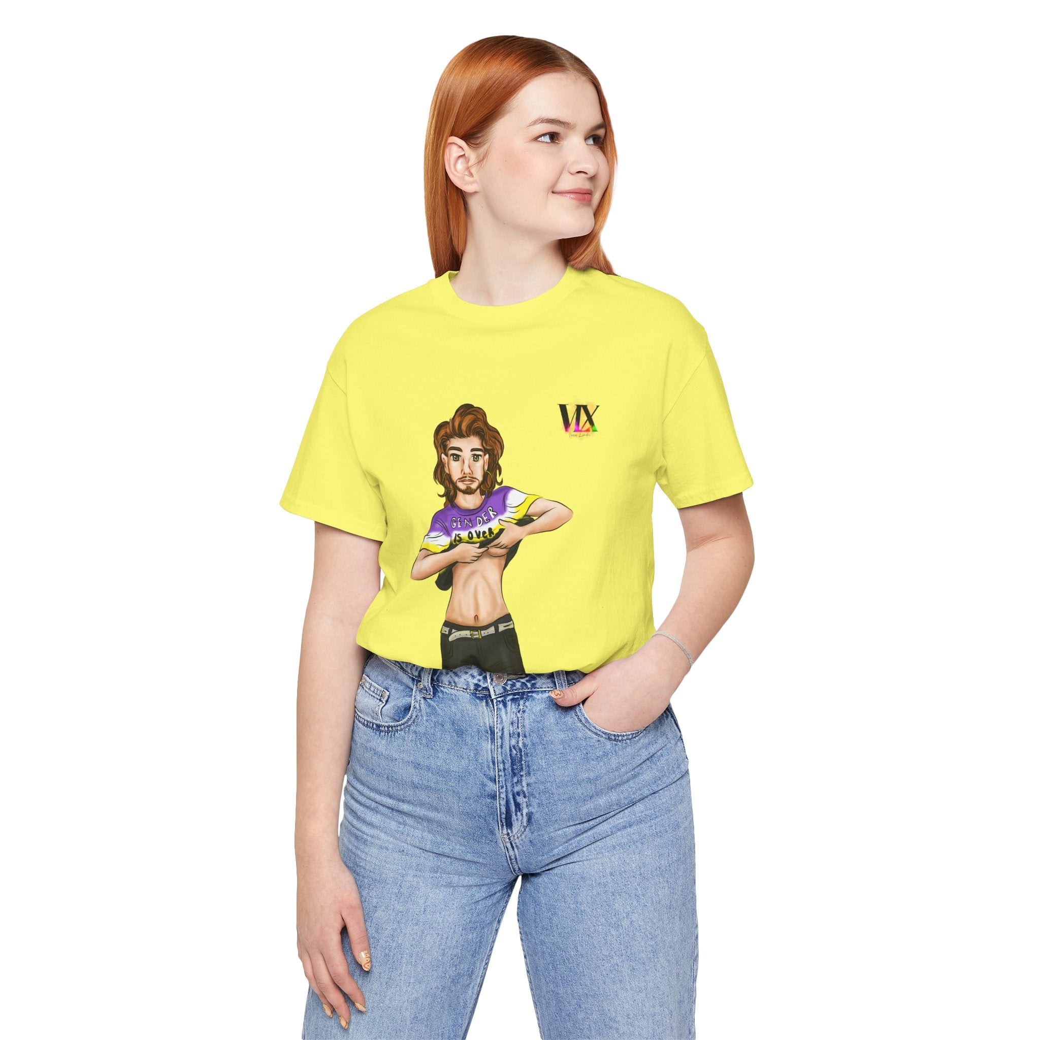 VOCE LINDX Classic Fit Cotton T‑Shirt – 100 % Airlume Combed & Ring‑Spun Cotton – Lightweight, Breathable Tee