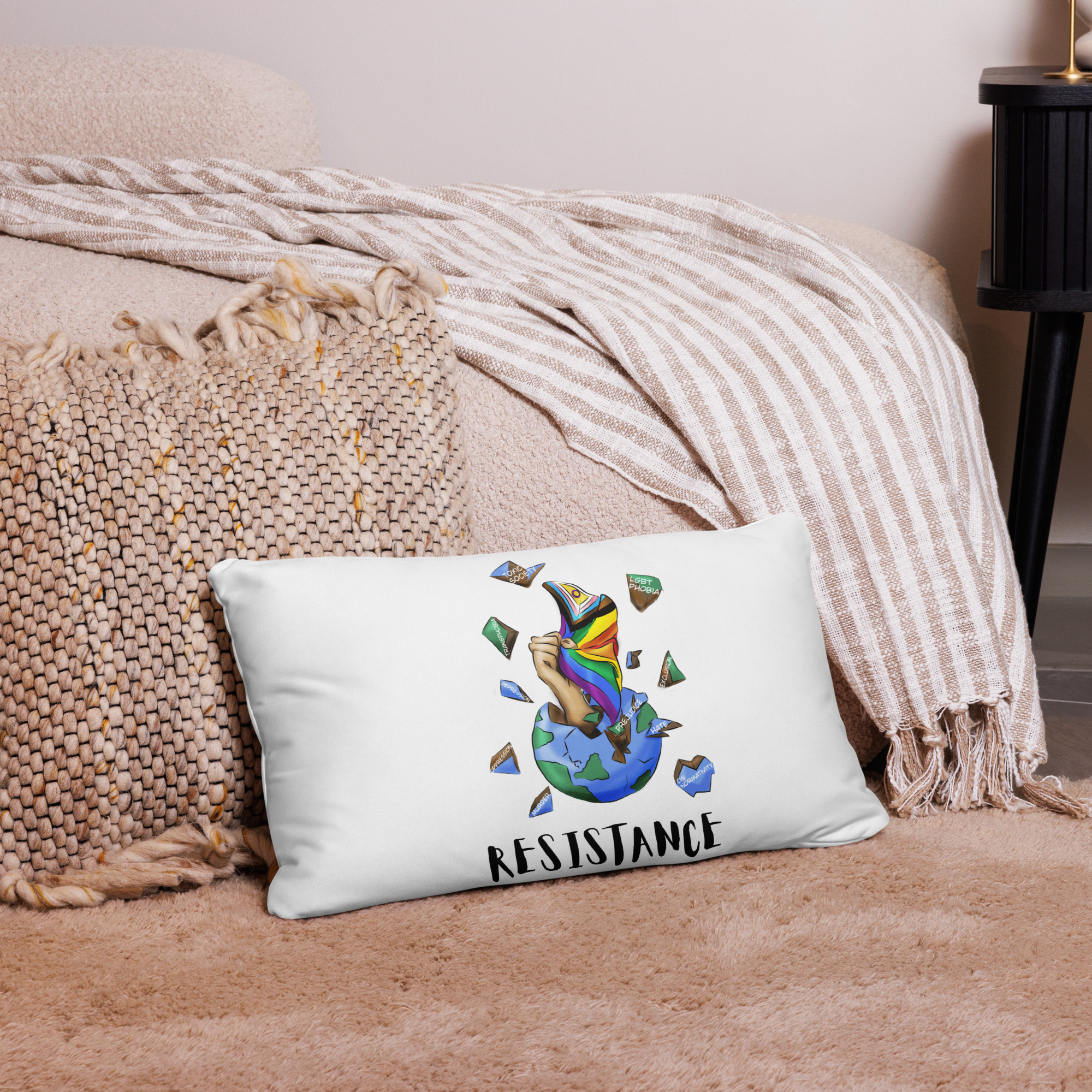 Planeta Resistencia Almohada Básica