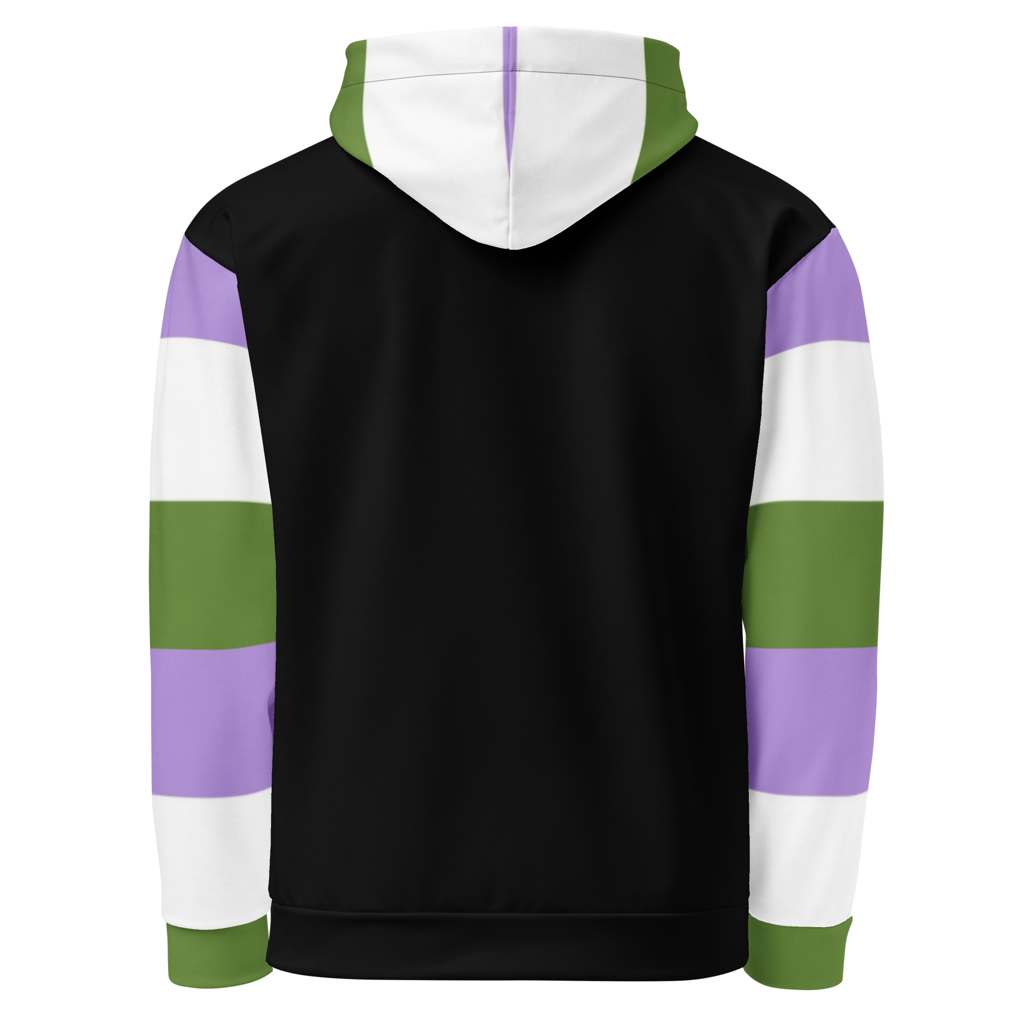 Sudadera con capucha Bandera del orgullo Genderqueer