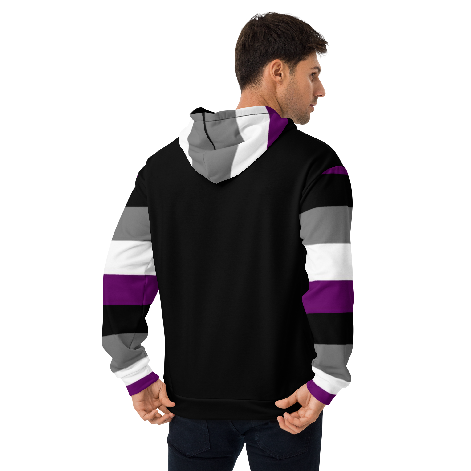 Asexual Pride Flag Hoodie – Comfortable, Empowering & Authentic Style