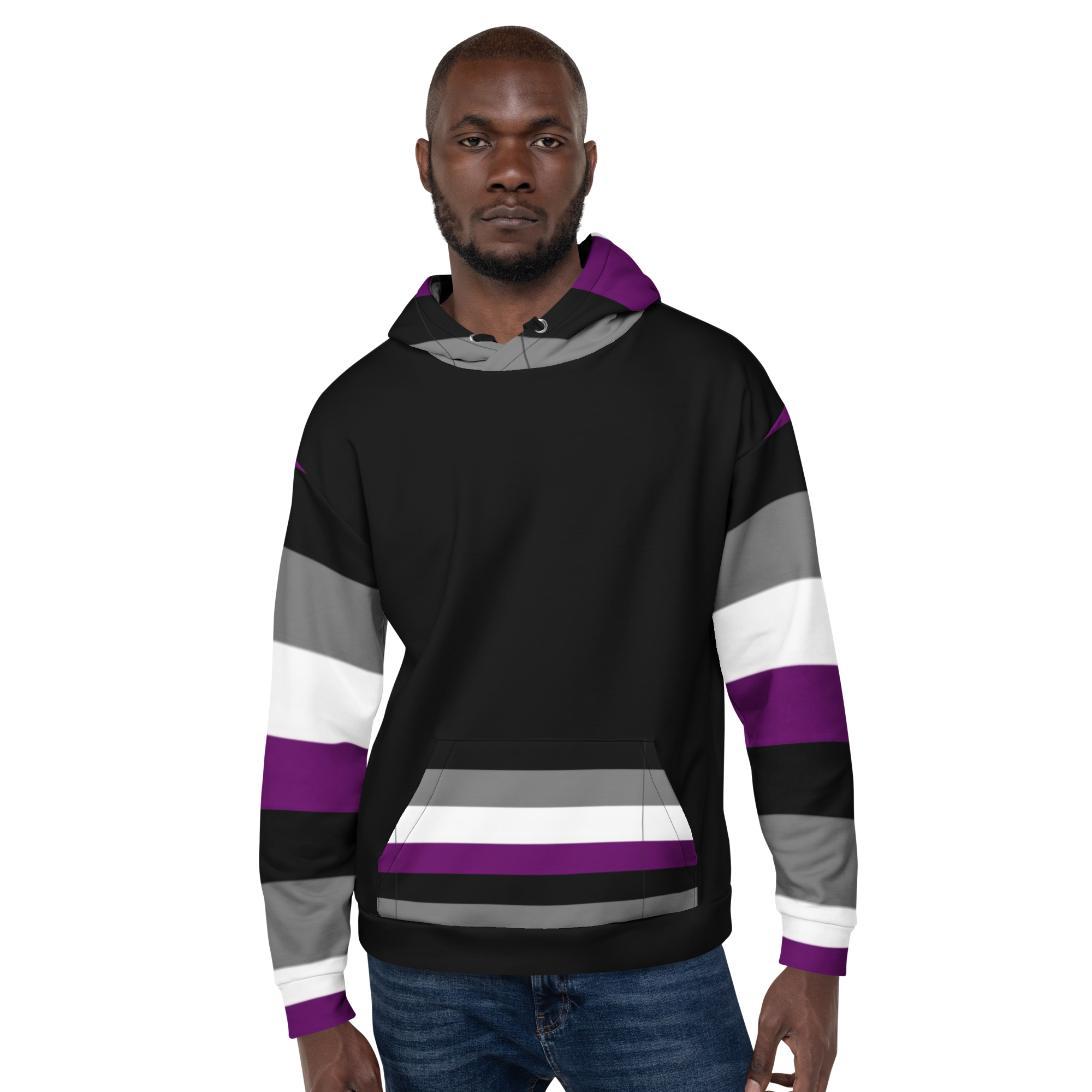 Asexual Pride Flag Hoodie – Comfortable, Empowering & Authentic Style