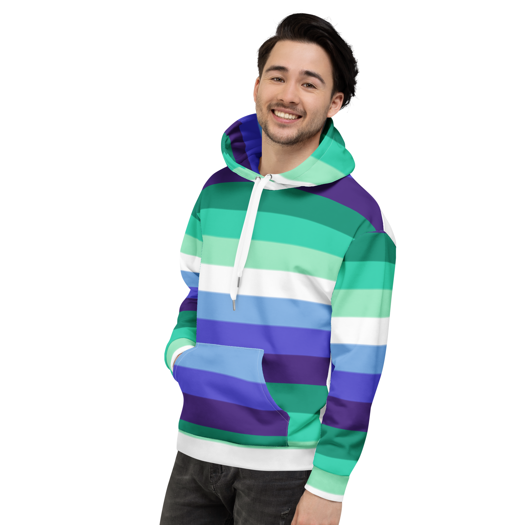 Sudadera con capucha Bandera del Orgullo Gay
