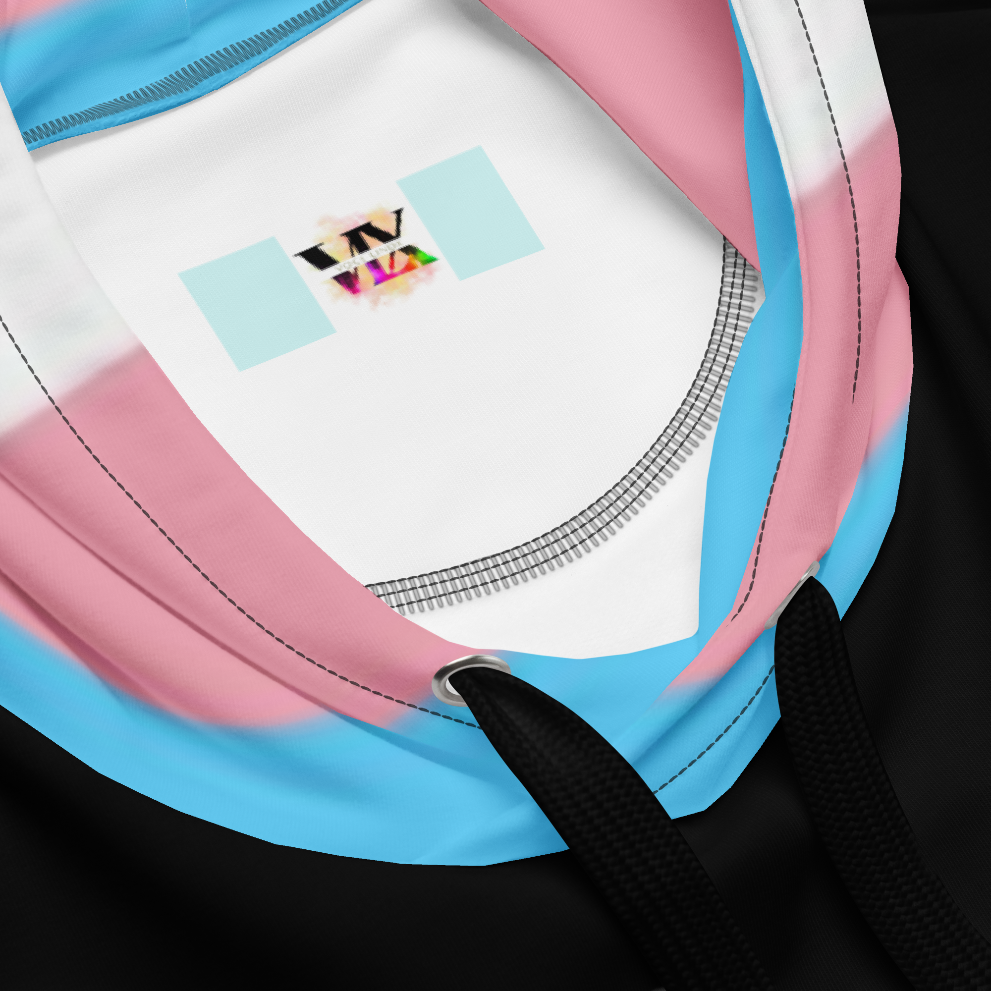 Transgender Flag Hoodie – Relaxed Fit, Premium Cotton Blend | Visible Pride Wear