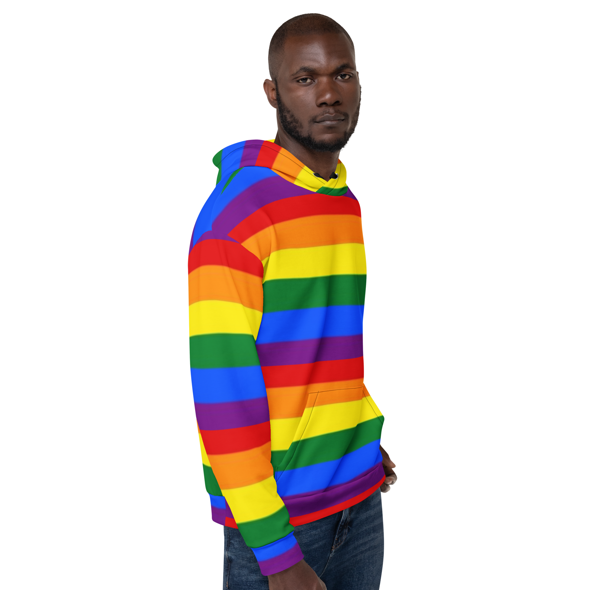 LGBTQ+ Rainbow Pride Flag Hoodie – Colourful, Inclusive & Comfortable Statement Wear