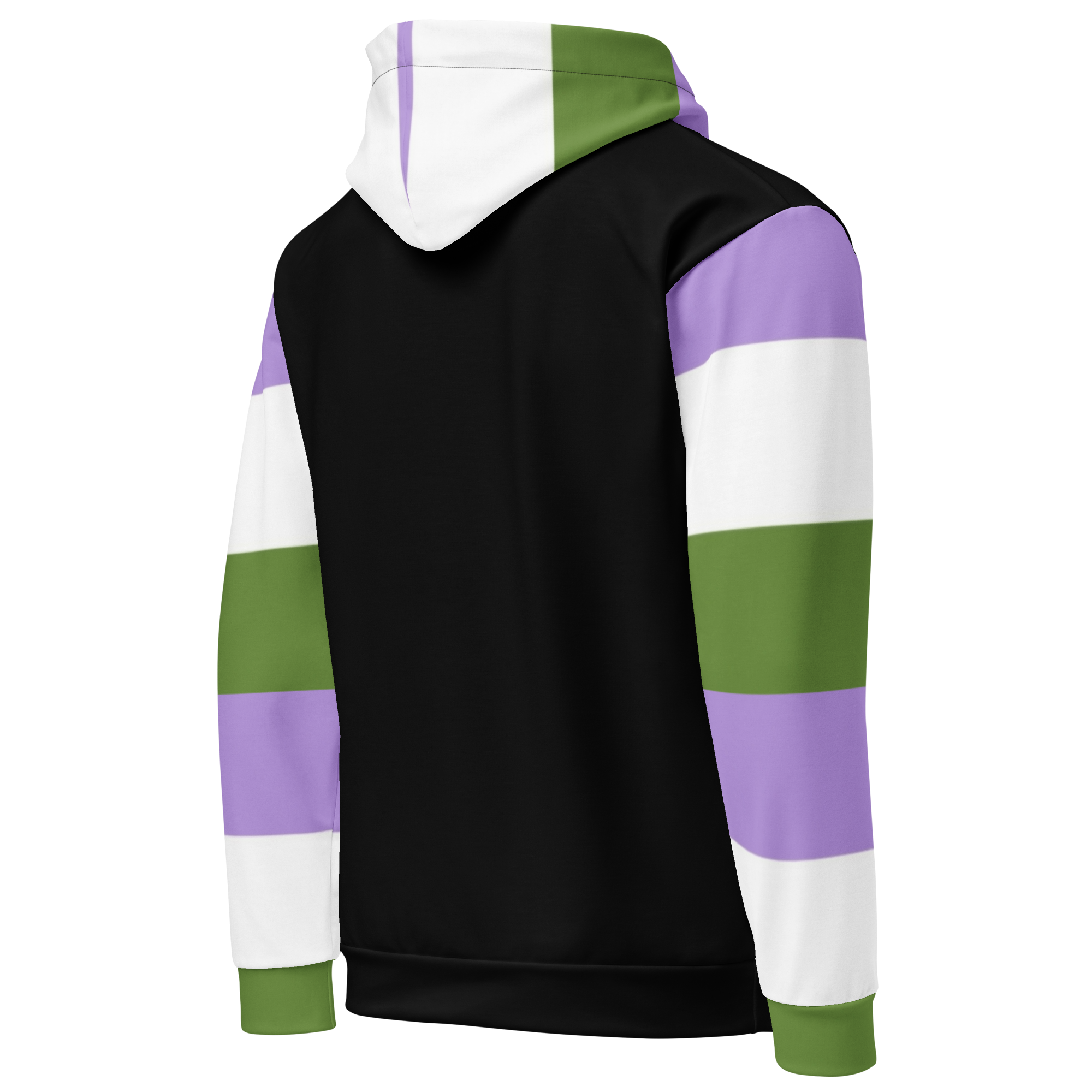 Sudadera con capucha Bandera del orgullo Genderqueer