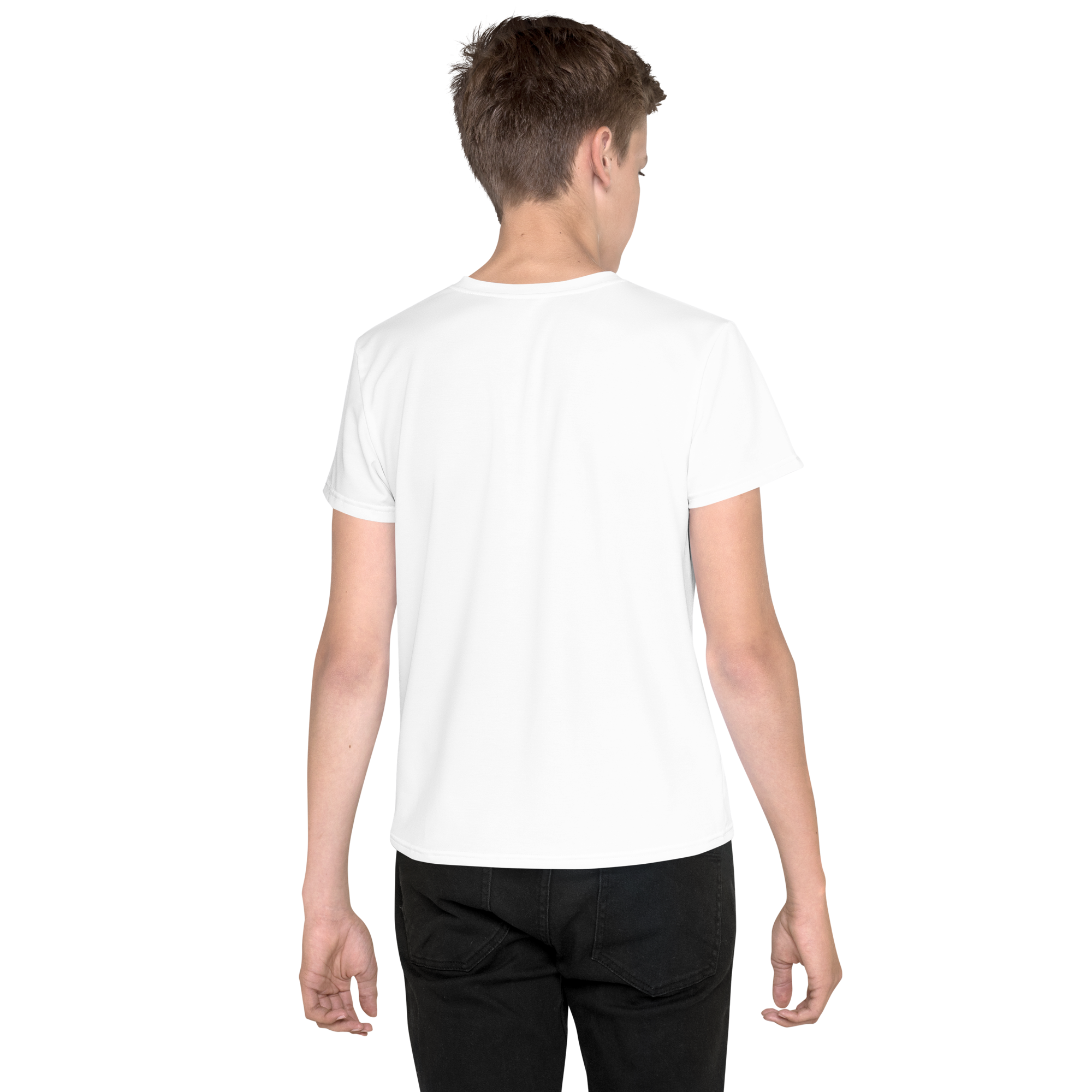 Camiseta juvenil cuello redondo frankenstein