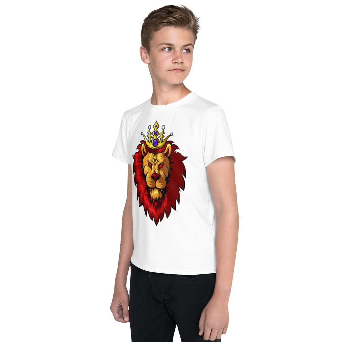 Camiseta juvenil cuello redondo El Rey León