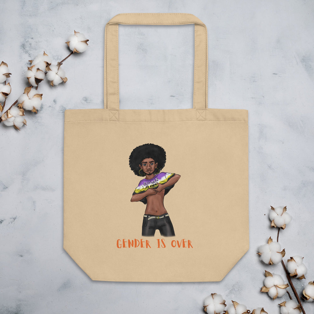 Eco Tote Bag – Gender Identity Diverse Identity | Inclusive Gender-Neutral Reusable Bag