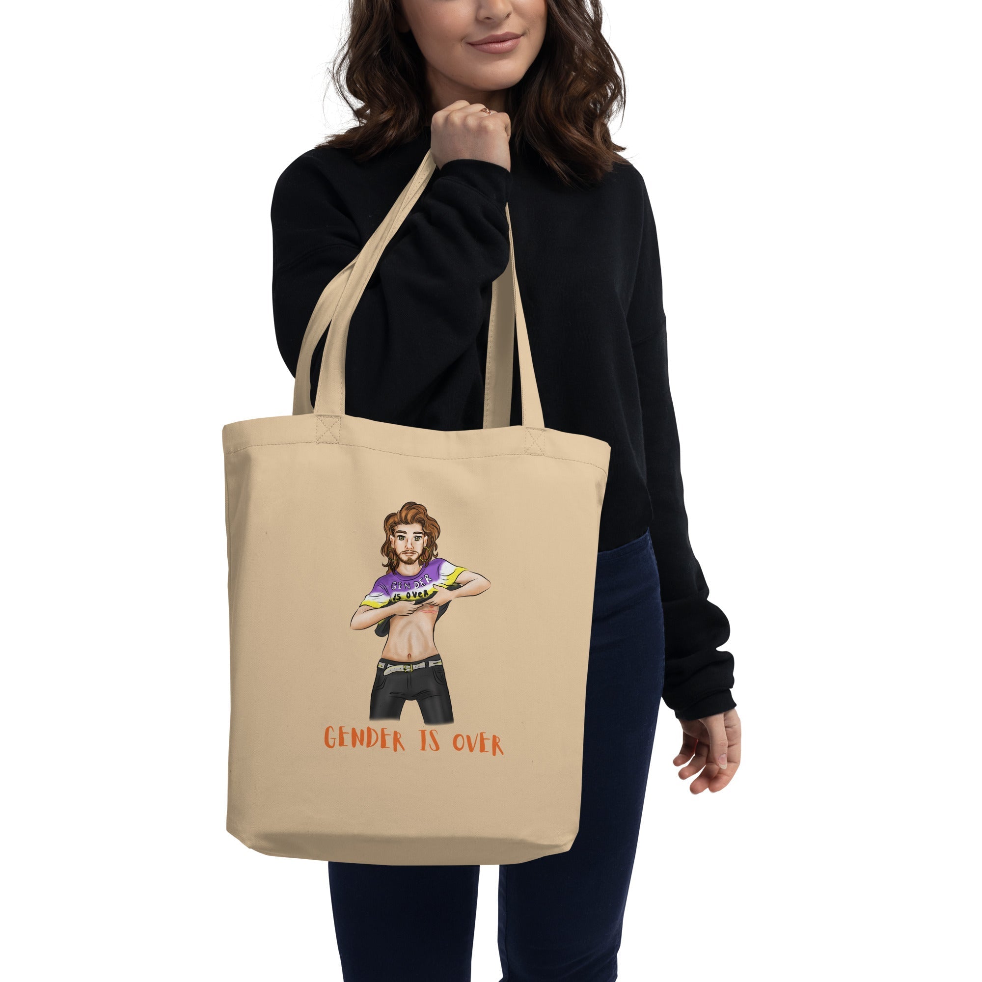 Eco Tote Bag – Gender Identity Diverse Identity | Inclusive Gender-Neutral Reusable Bag