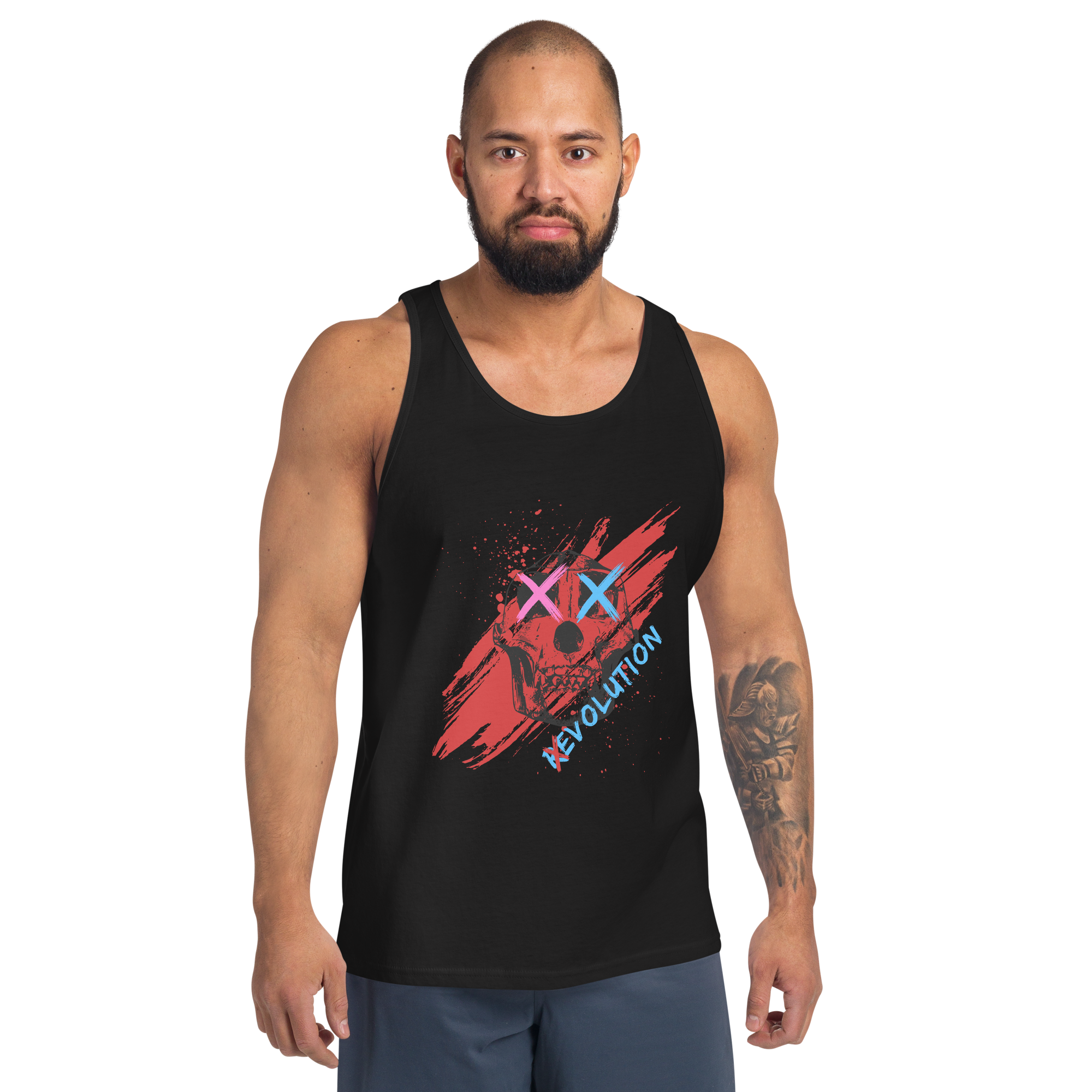 VOCE LINDX Classic Cotton Tank Top – 100 % Combed & Ring‑Spun Cotton – Soft Staple Vest