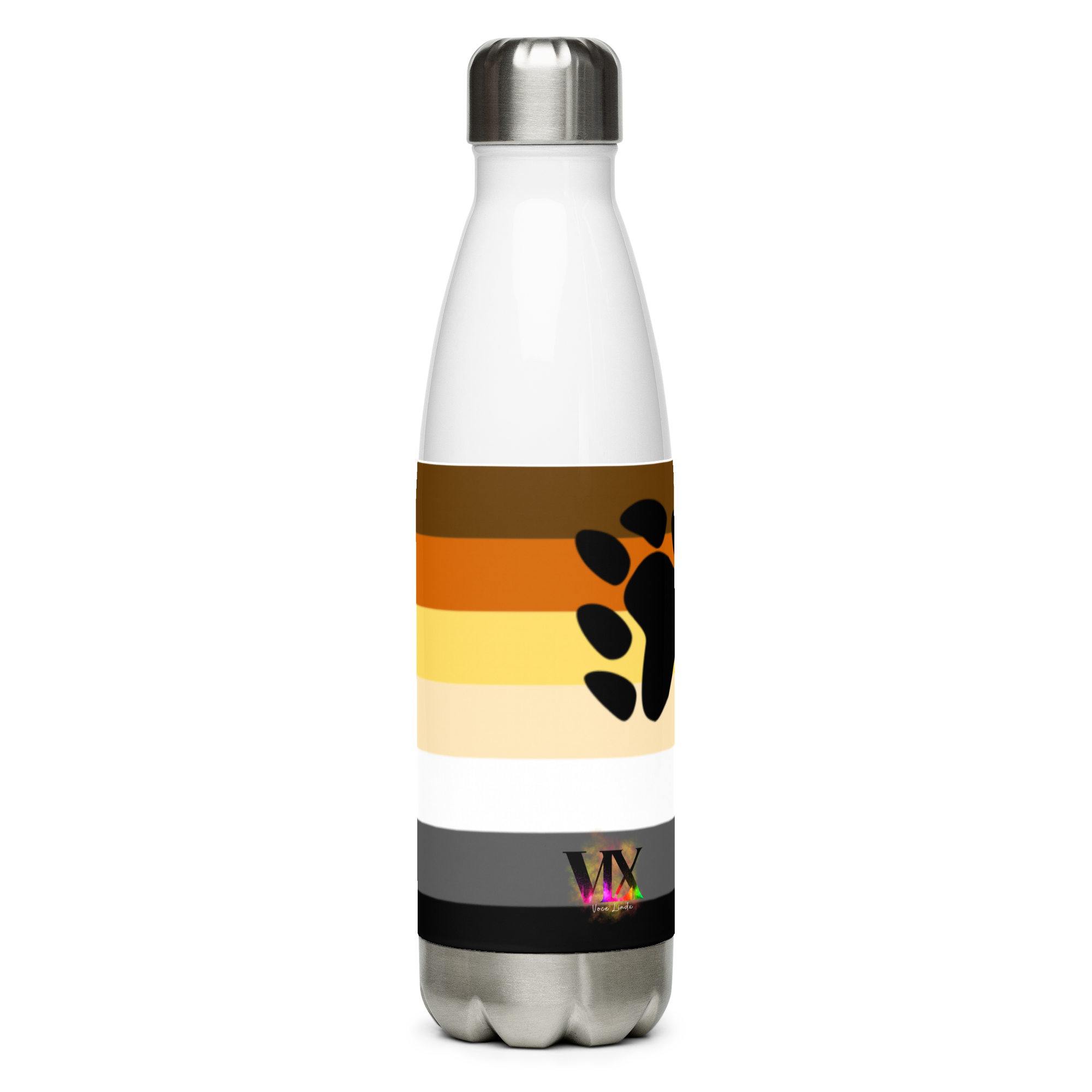 Botella de agua de acero inoxidable Orgullo del oso