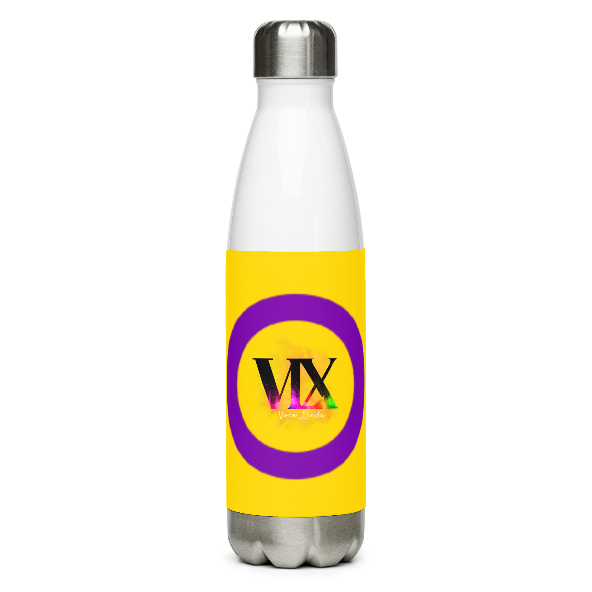 Botella de agua de acero inoxidable Orgullo Intersexual