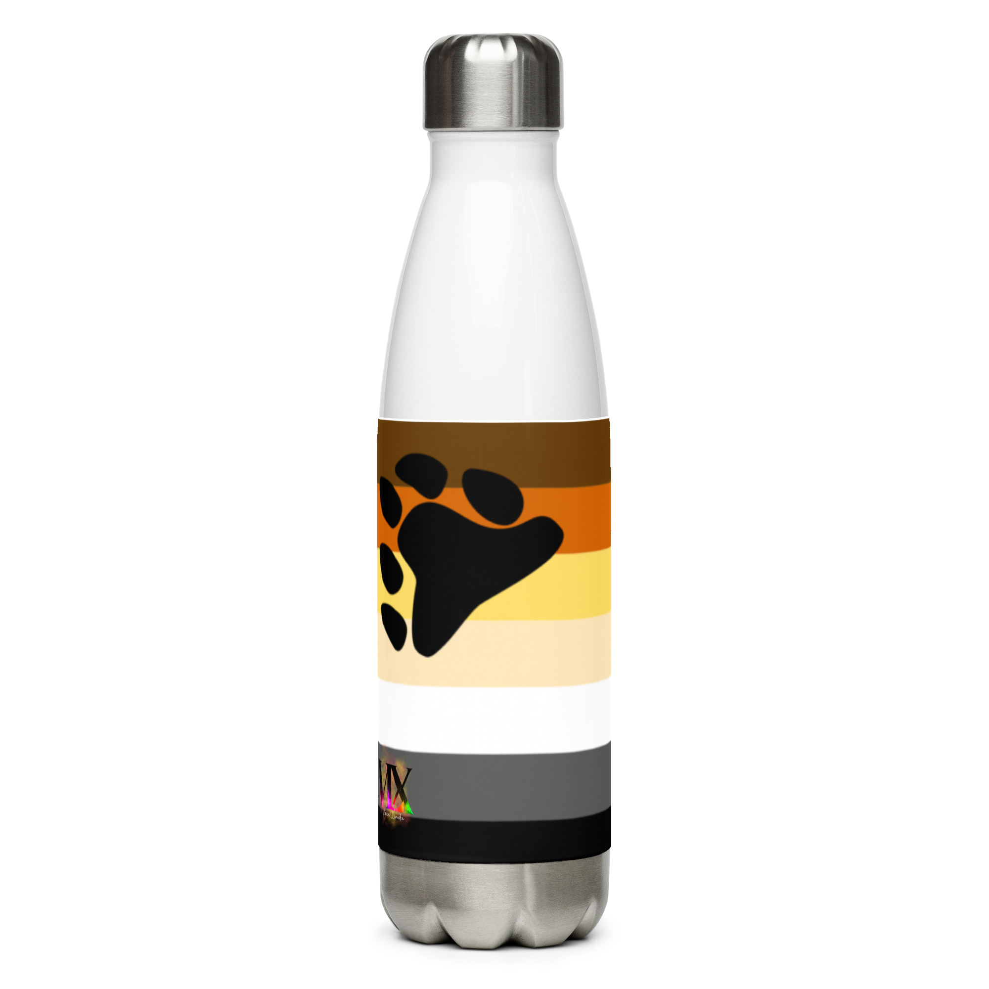 Botella de agua de acero inoxidable Orgullo del oso