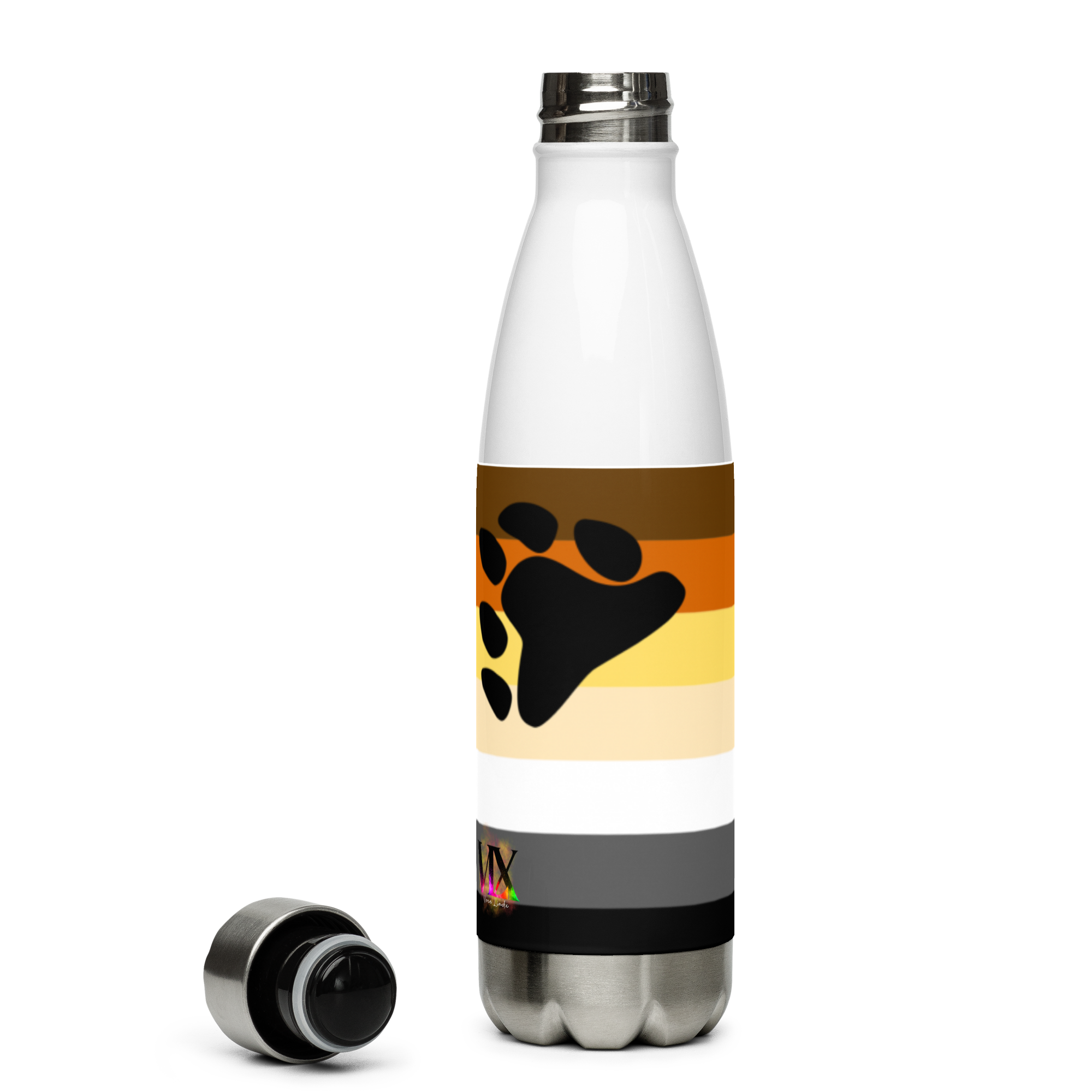 Botella de agua de acero inoxidable Orgullo del oso